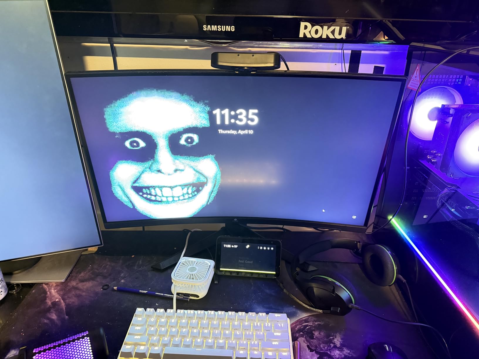 Z-Edge 27 inch Curved Gaming Monitor, FHD 1080P 300Hz 280Hz 240Hz Curved Monitor 1500R Computer Monitor, MPRT 1ms Monitor, FreeSync, Low Blue Light,16.7M Colors, UG27S 2X DP and 2X HDMI customer photo 2