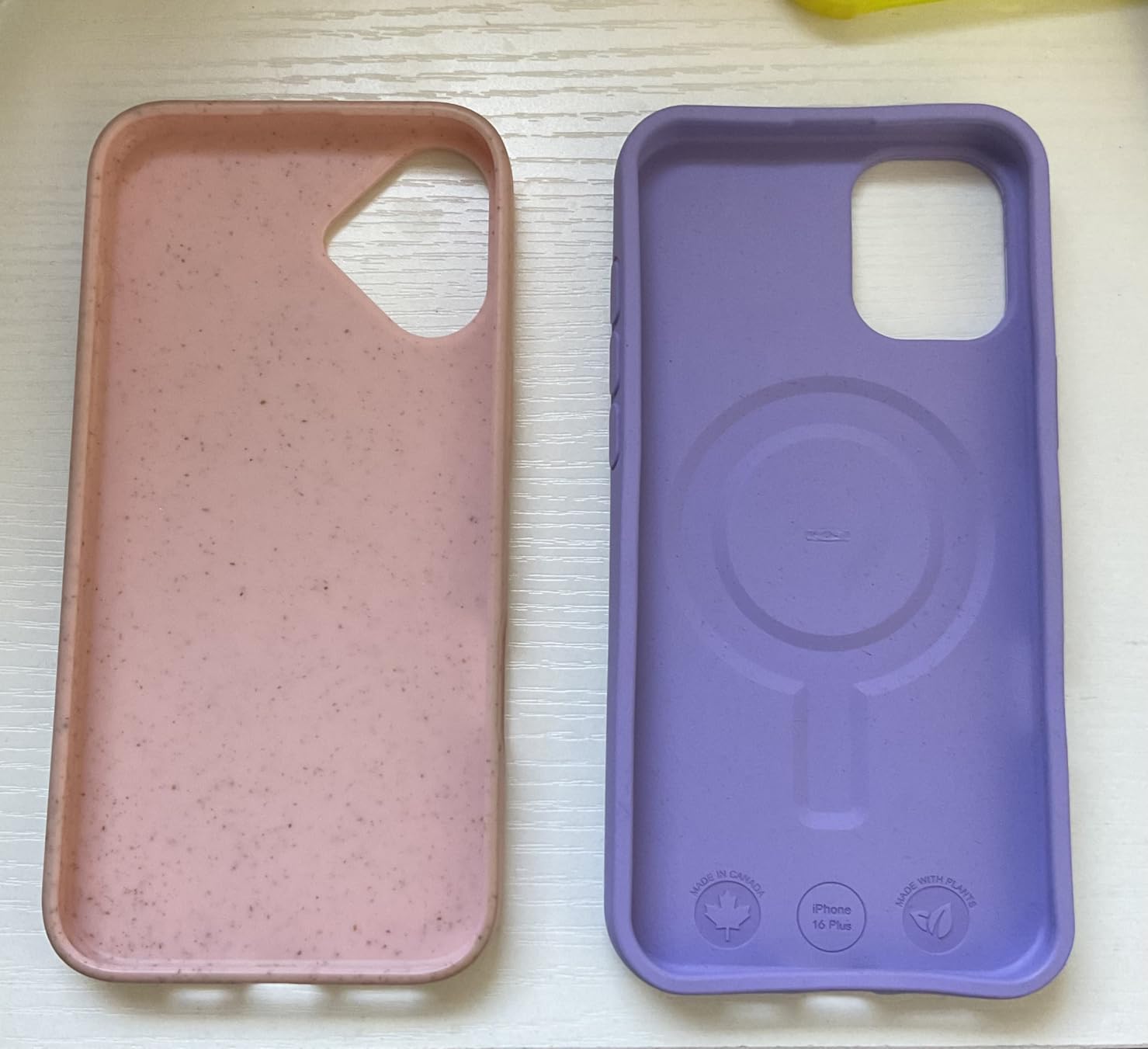 Eco by GranolaGear - Eco-Friendly Phone Case for iPhone 16 Pro - Biodegradable, Compostable, Plastic-Free, Made from Plants - Alpine Snow customer photo 2
