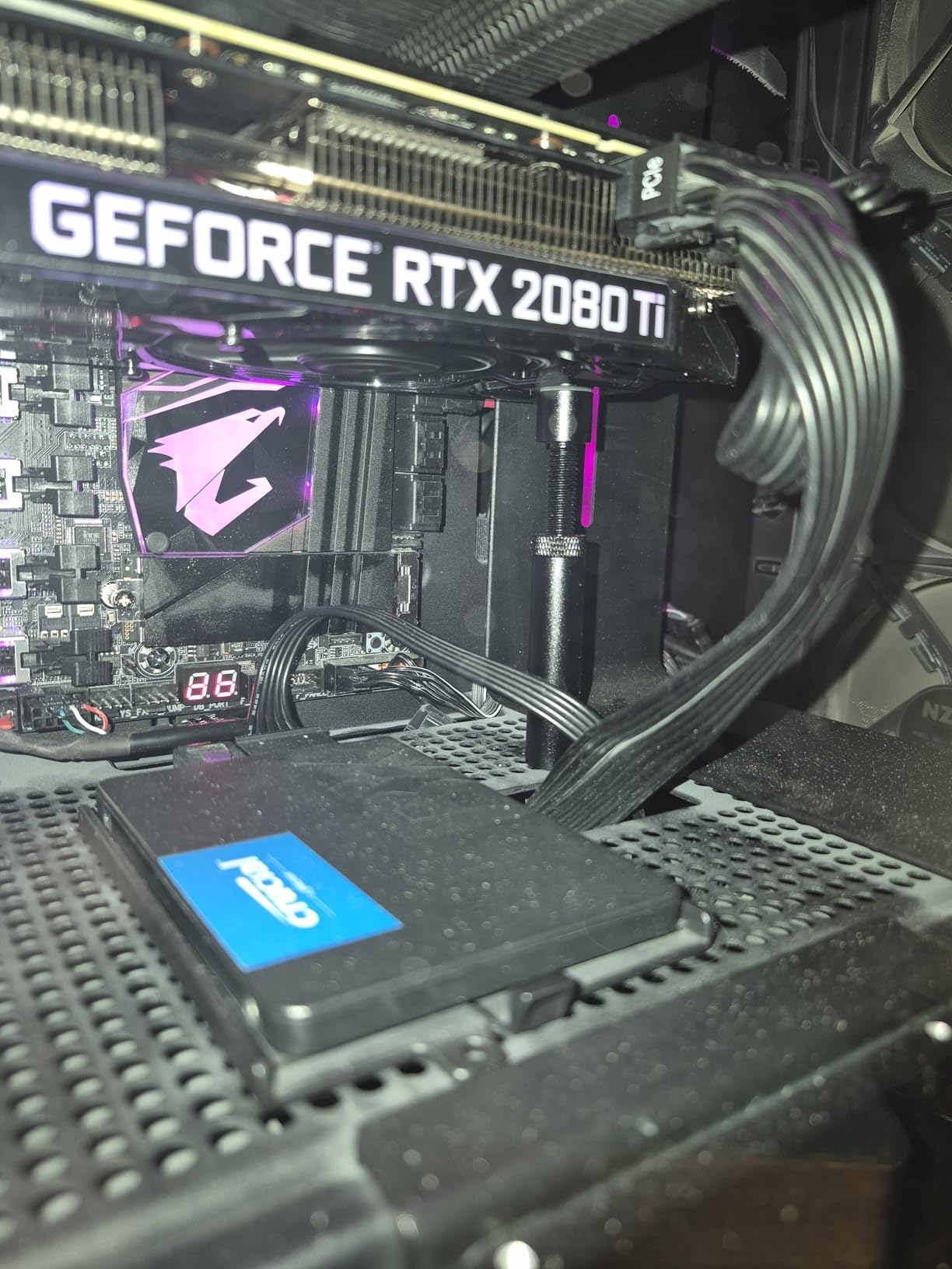 GPU Support, Graphics Card Brace, Video Card Anti Sag Holder Bracket, GPU Stand, Medium Size 50-80mm customer photo 2