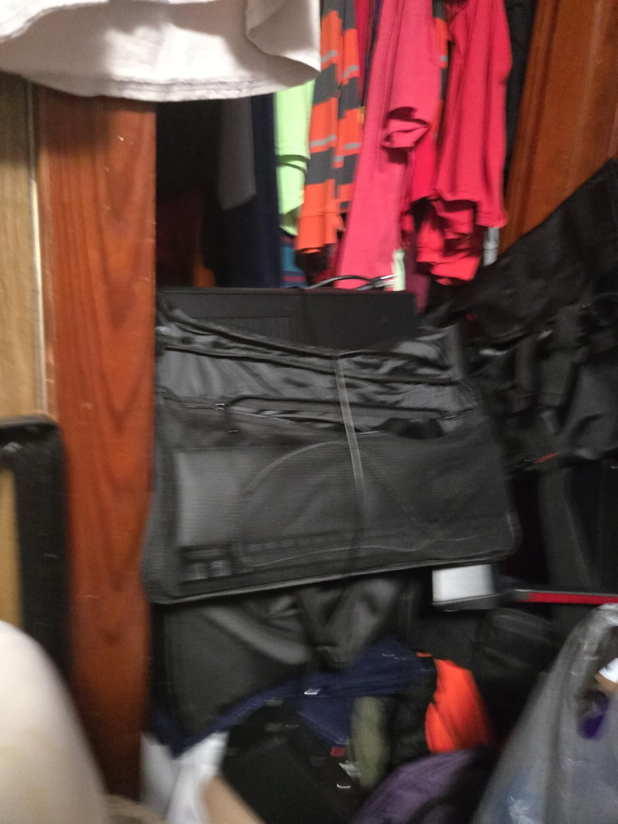 AKOZLIN PC Travel Case Desktop Carrying Case PC Bag Padded Nylon Carry Tote Bag for Transporting Computer Tower PC Chassis Keyboard Mouse Accessories Black customer photo 1