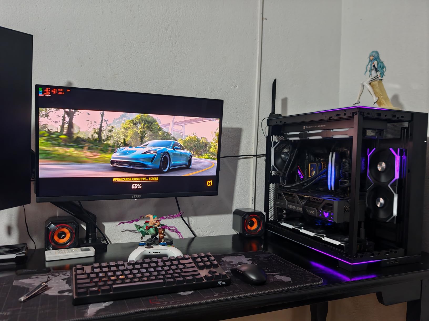 UNI Fan SL Wireless 120mm ARGB Fan - Triple Pack - 2.4 GHz Wireless Signal for RGB & Fans Control - Customizable Lighting Effects - Controller Included & Required - Black (12SL1W3B) customer photo 1