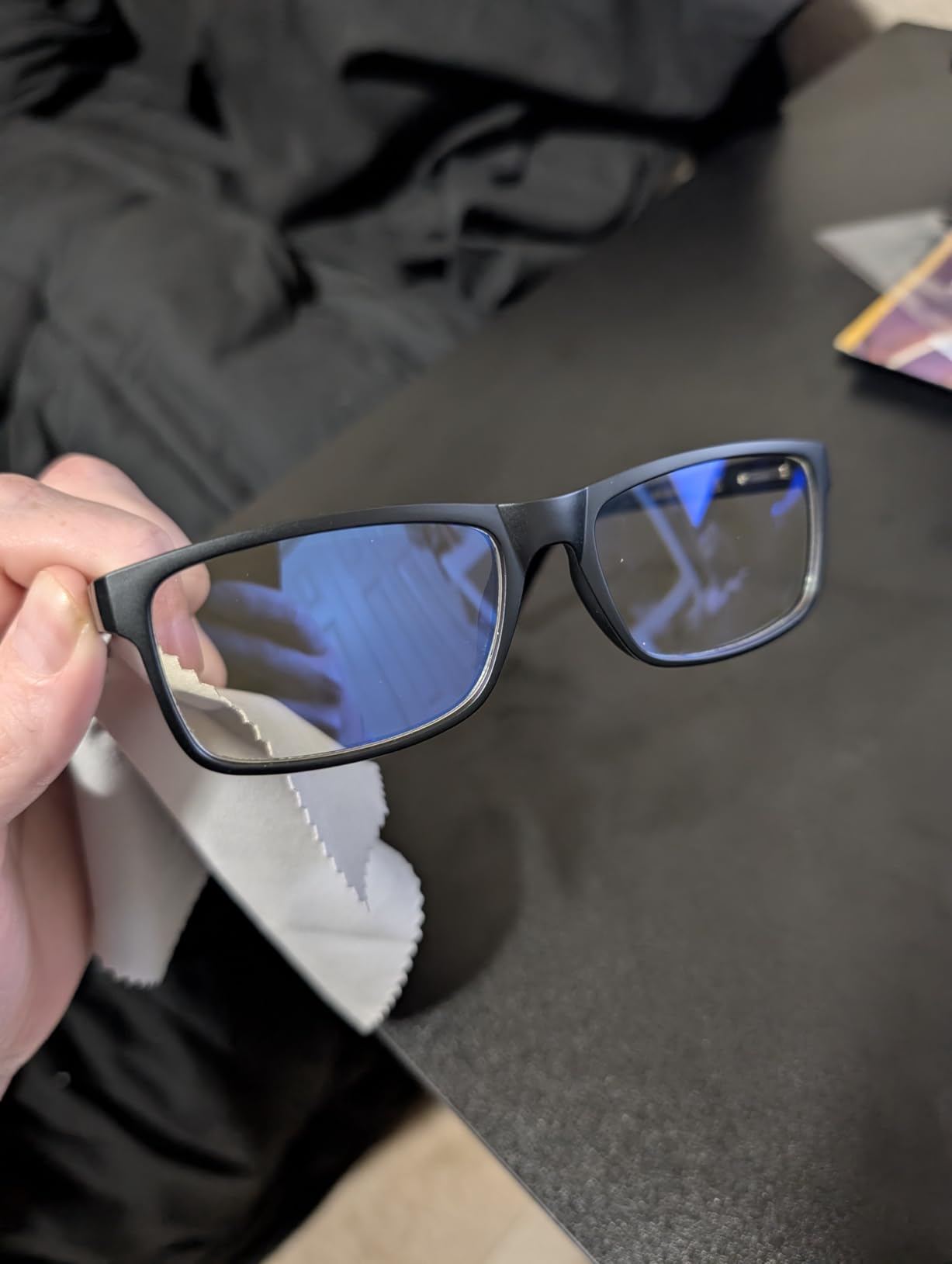 Blue Light Blocking Glasses For Men/Women Anti-Fatigue Computer Monitor Gaming Improve Sleep Reduce Eye Strain customer photo 1