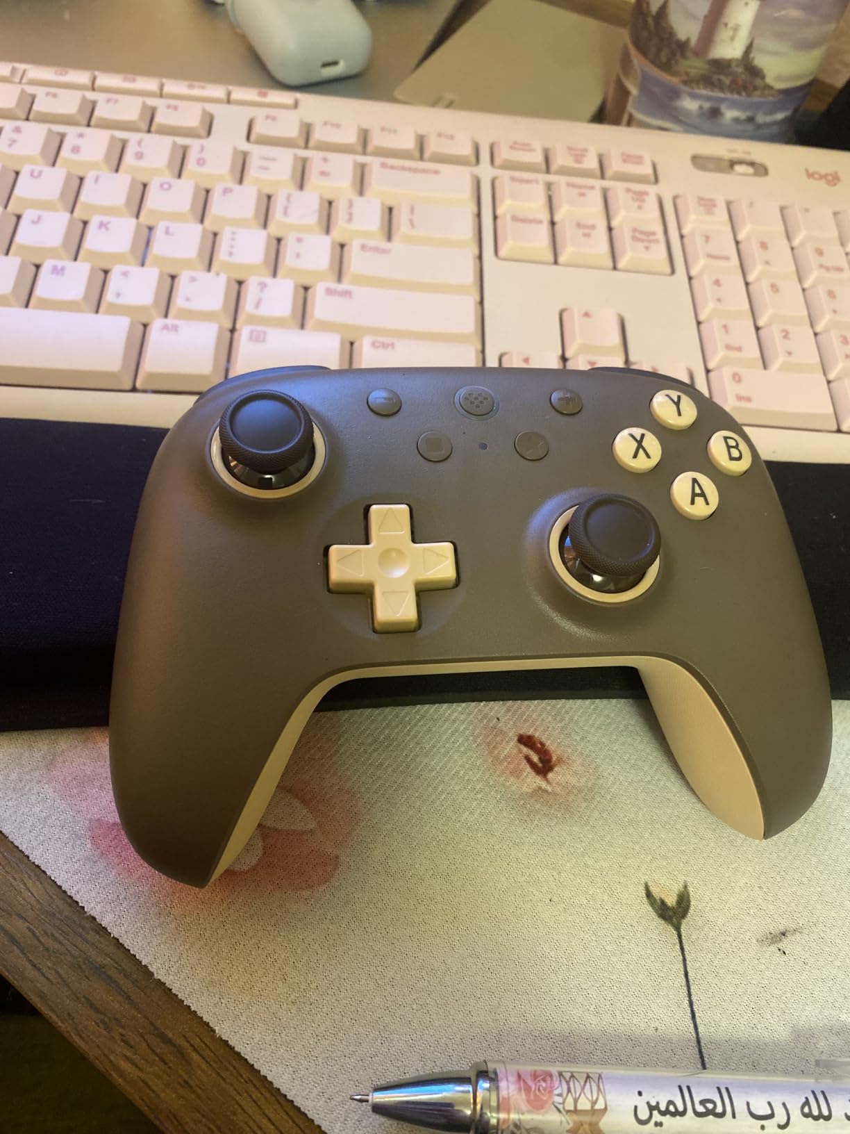 8Bitdo Ultimate 2C Wireless Controller for Windows PC and Android, with 1000Hz Polling Rate, Hall Effect Joysticks and Hall Triggers, and Remappable L4/R4 Bumpers (Dark Blue) customer photo 1