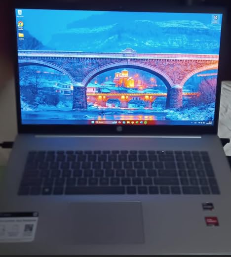 HP 17 Laptop, 17.3 FHD Display, 32GB RAM, 1TB SSD, AMD Ryzen 5 Processor(Beats i7-1165G7, Up to 4.3GHz), Webcam, Numeric Keypad, Long Battery Life, Windows 11 Home, Alpacatec Accessories, Silver customer photo 2