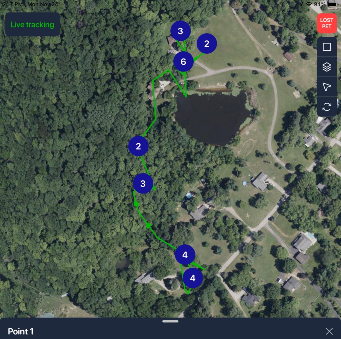 Dog GPS Tracker - Real-Time Location Tracking Device with App - Smart Alerts & Geo-Fence - Collar-Compatible, Waterproof - Long-Life Battery - 4G Built-in SIM - iOS & Android (Subscription Required) customer photo 2