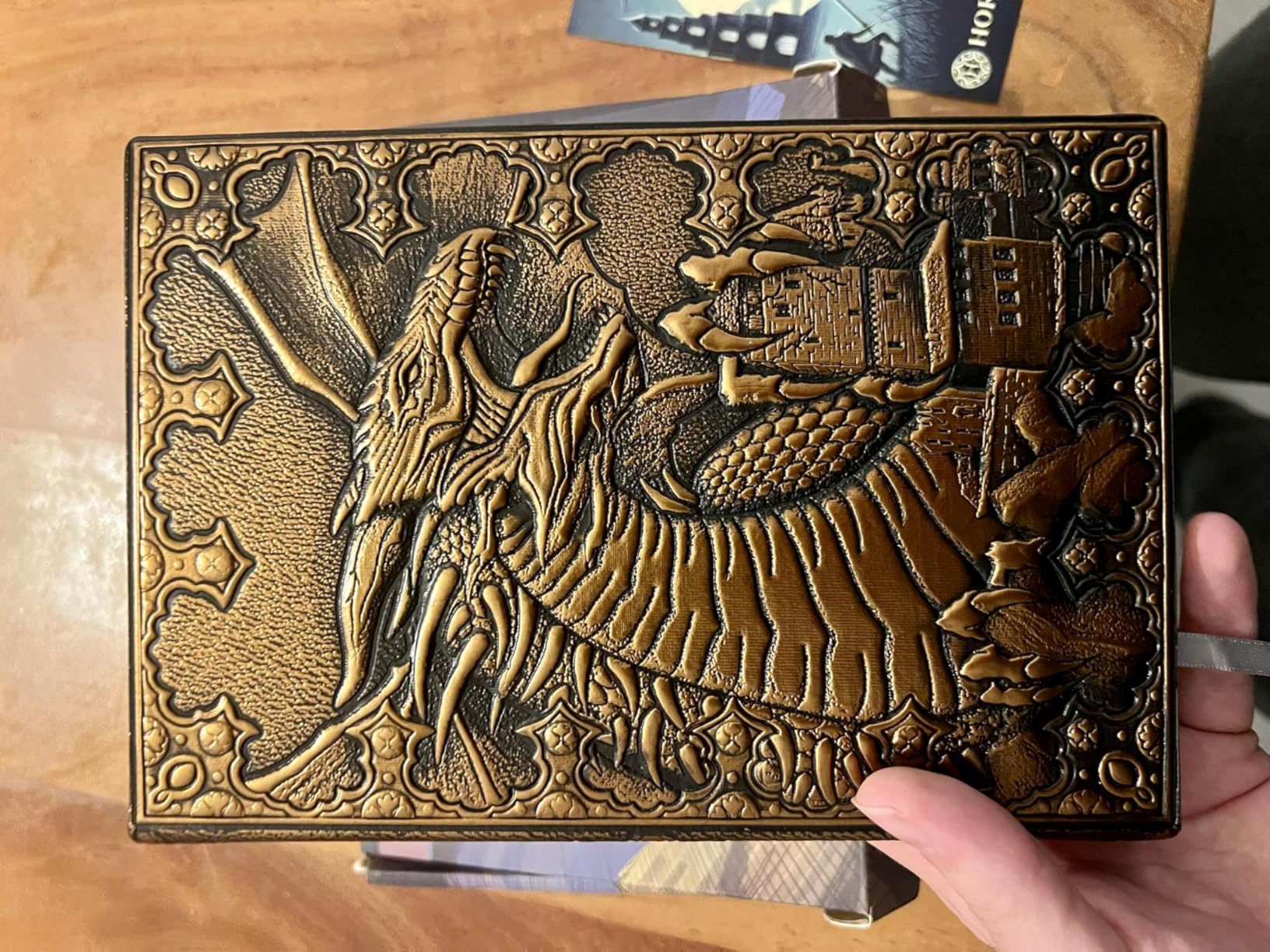 DND character sheets (200 Pages A5) - dnd journal Dragon Embossed Leather for Dungeons & Dragons | dnd notebook & Campaign Tracker customer photo 1
