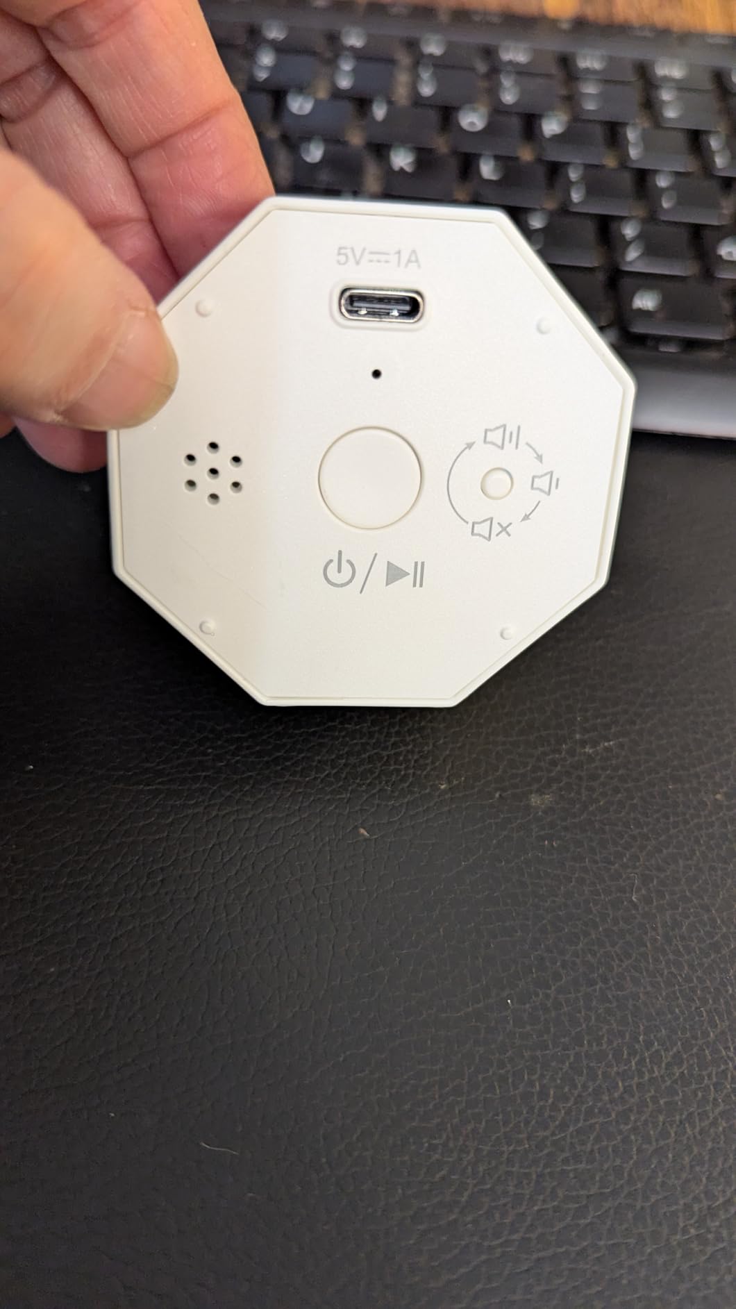 Small Rechargeable Pomodoro Timer, Gravity Sensor Auto-Rotating 7 Preset Times (1/3/5/15/30/60/90 min) & Count Up Mode, Digital Kitchen Timers for Cooking, Work and Study (Pearl White) customer photo 2