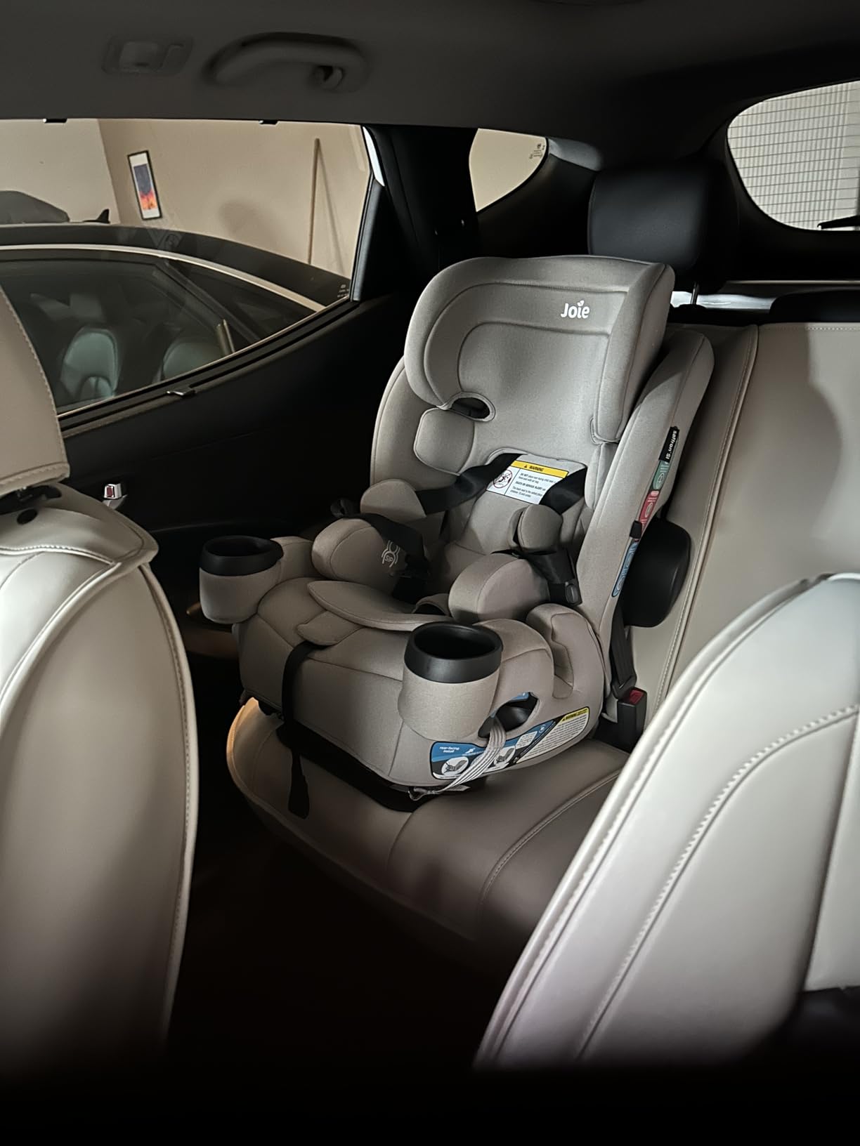 Joie Saffron SI 4-in-1 Car Seat - Car Seat for Infants to Toddlers to Big Kids - 4 Modes, 10-Position No-Rethread Headrest & Harness (Shale) customer photo 1