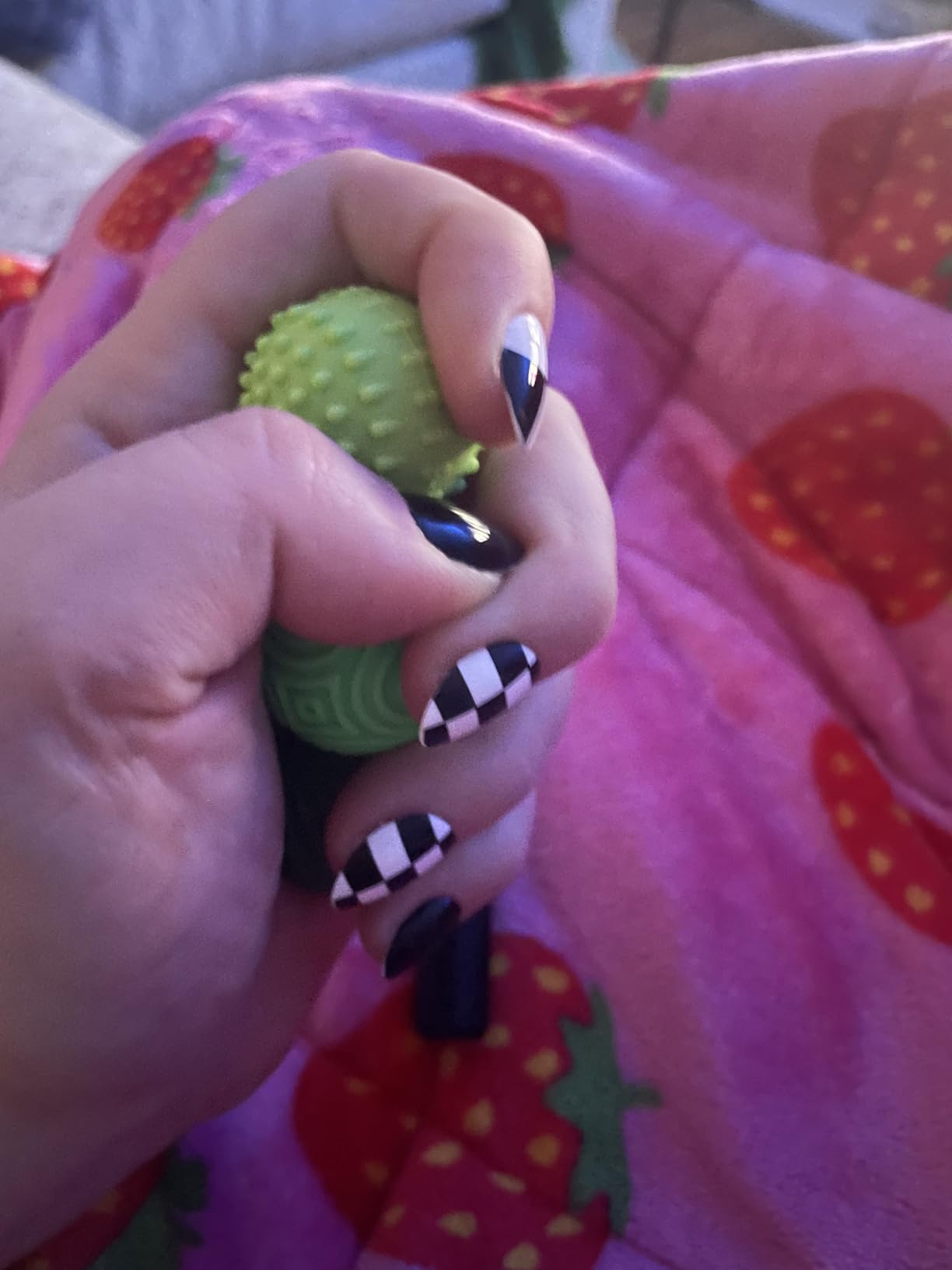 Silicone Magnetic Balls Fidget Toys for Adults & Teens, 4PCS Stress Relief Sensory Toys for Autism ADHD Anxiety, Fun Textures Gadgets, Office Desk Toy, Stocking Stuffers for Women Men Teen Gift customer photo 2