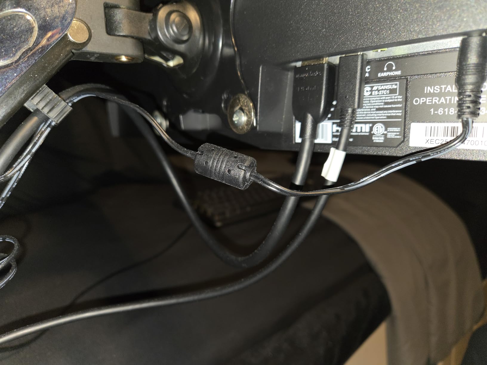 SANSUI Gaming Monitor 24.5 inch 300hz 240hz FHD 1080P 1ms FPS PC Monitor Gaming HDR FreeSync DisplayPort x2 HDMI x2 Fast IPS 120% sRGB customer photo 1