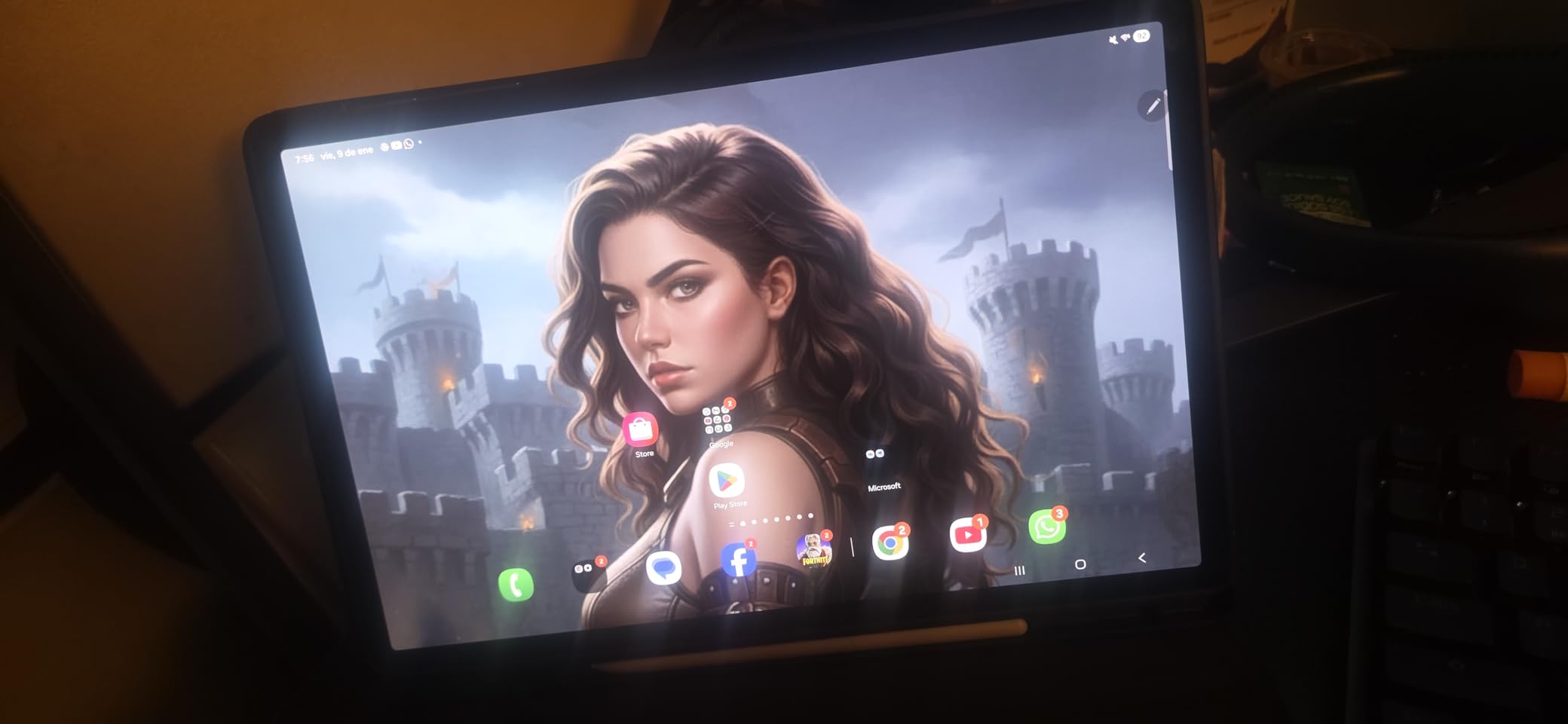 Galaxy Tab S10 FE 128GB WiFi Android Tablet, Large Display, Long Battery Life, Exynos 1580 Processor, IP68 Water-Resistant, 90 Hz Refresh, S Pen for Note-Taking, US Version, Silver customer photo 2