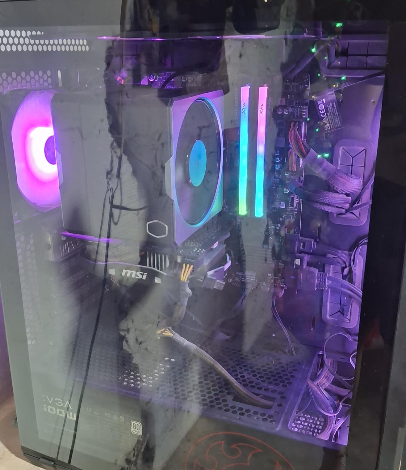 Cooler Master Hyper 612 APEX CPU Air Cooler - Powerful Dual 120mm PWM Fans, 6 Copper Heat Pipes, AMD AM5/AM4 & Intel LGA 1851/1700, High Performance Tower Cooler with Premium Top Cover, 159mm Height customer photo 2