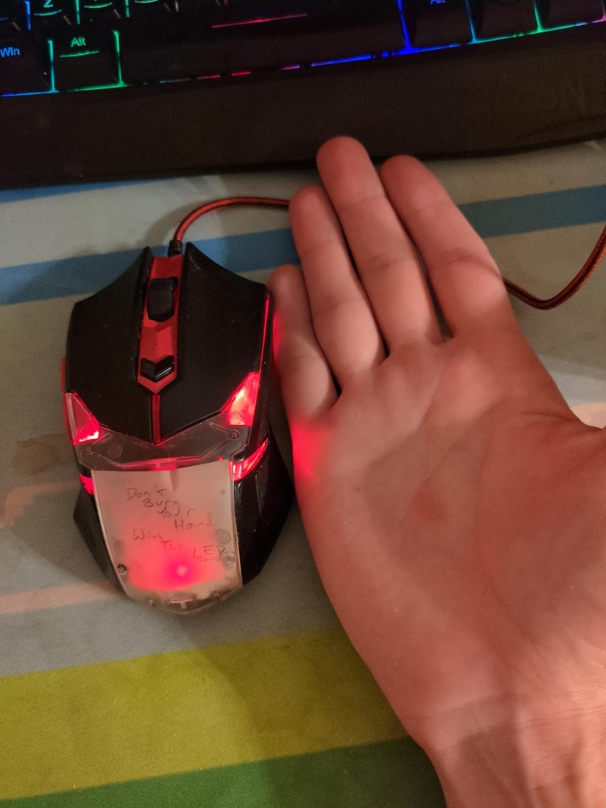 Redragon S101M-KS Gaming Keyboard and Mouse Wireless with Tri-Mode, RGB Keyboard and 4800 DPI Gaming Mouse, 10 Independent Multimedia Keys for Wins, PC, Computer, Wireless S101 Ideal for Gamer customer photo 2