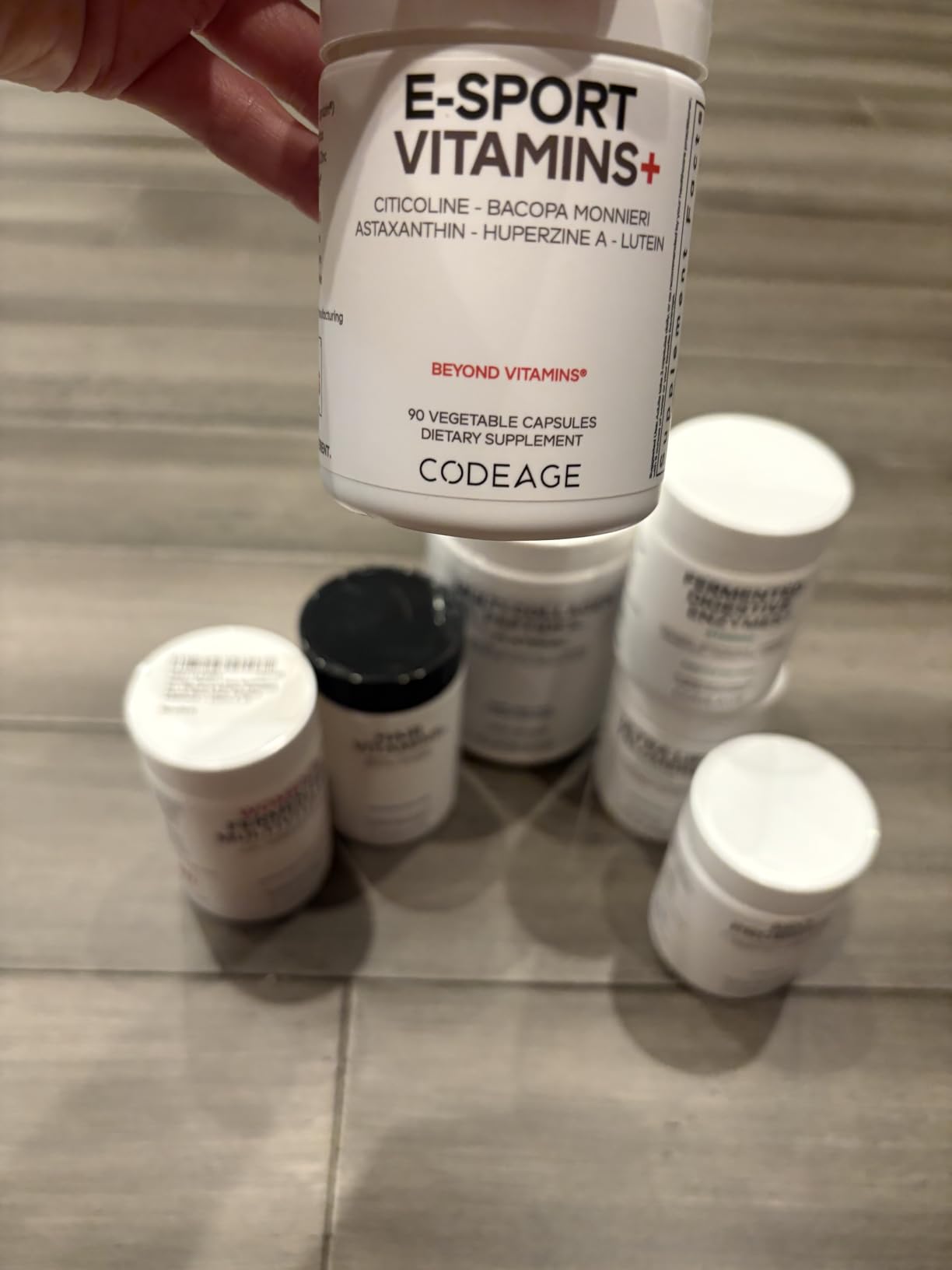 Codeage E-Sport Vitamins+ Citicoline Cognizin, Bacopa Monnieri Supplement, Multivitamins, Astaxanthin, L-Theanine, Ginkgo Biloba, Acetyl-L-Tyrosine, Huperzine A, Lutein, Esport Gaming - 90 Capsules customer photo 2