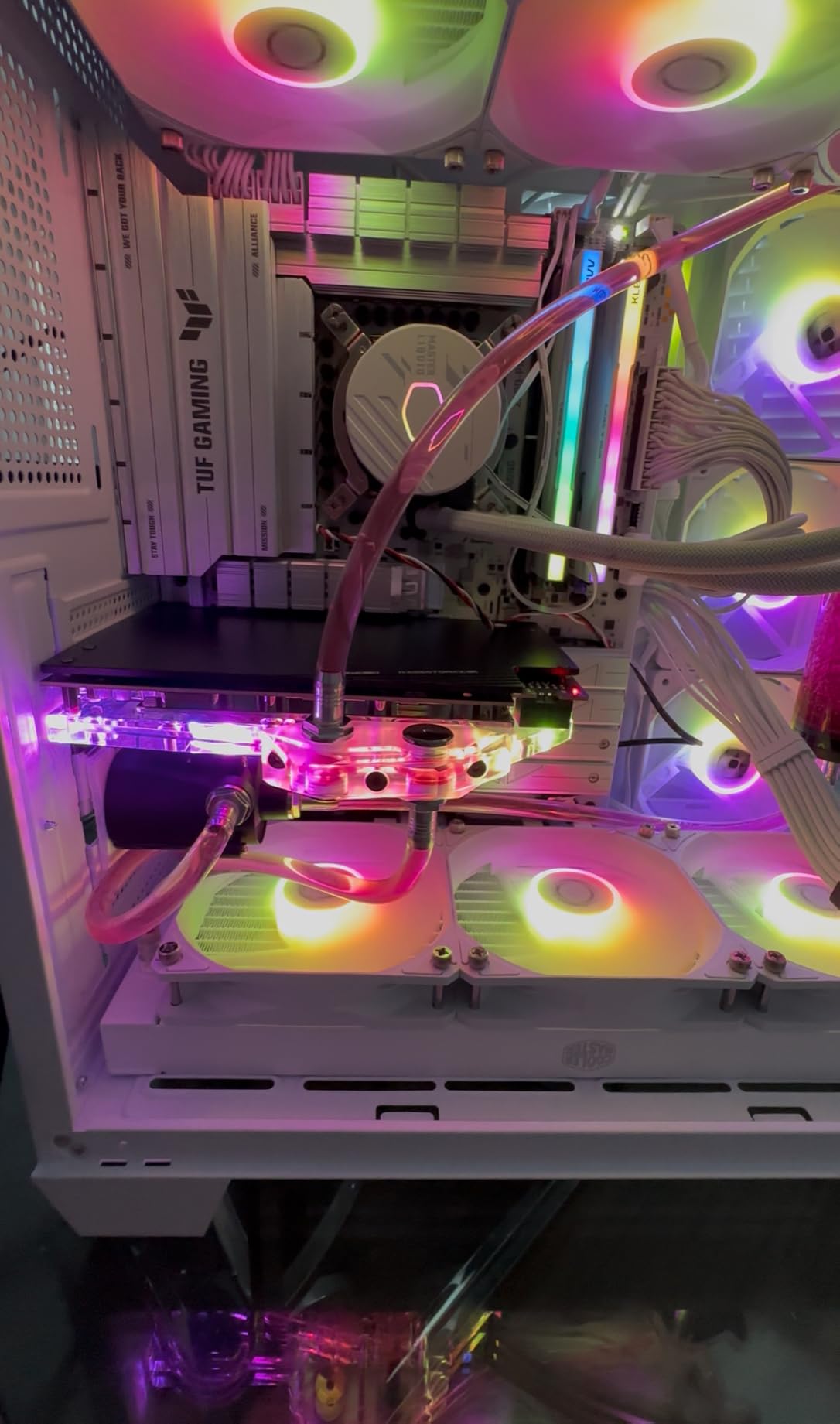 Copper GPU Water Cooling Block GPU Waterblock for Asus Rog Astral GeForce RTX 5090 O32G Gaming customer photo 2