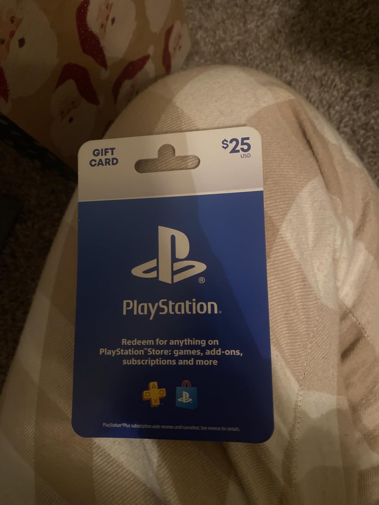 PlayStation Store Gift Card [Physical Card] - $25 customer photo 2