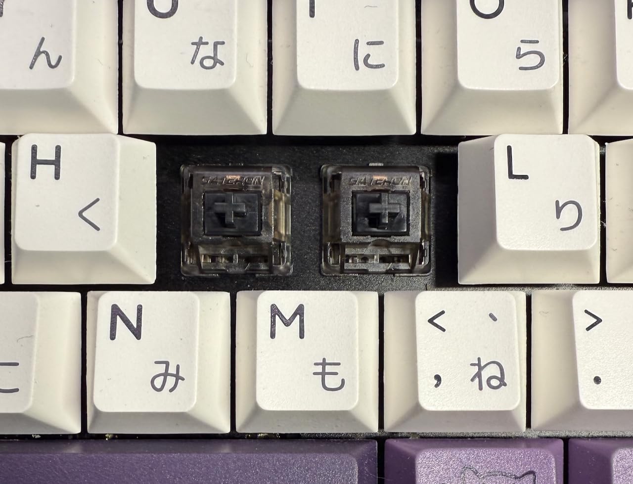 GATERON Ink V2 Pro Black Keyboard Switches, Linear 5 Pins Pre Lubed RGB Smokey Housing for MX Mechanical Keyboard (110) customer photo 2