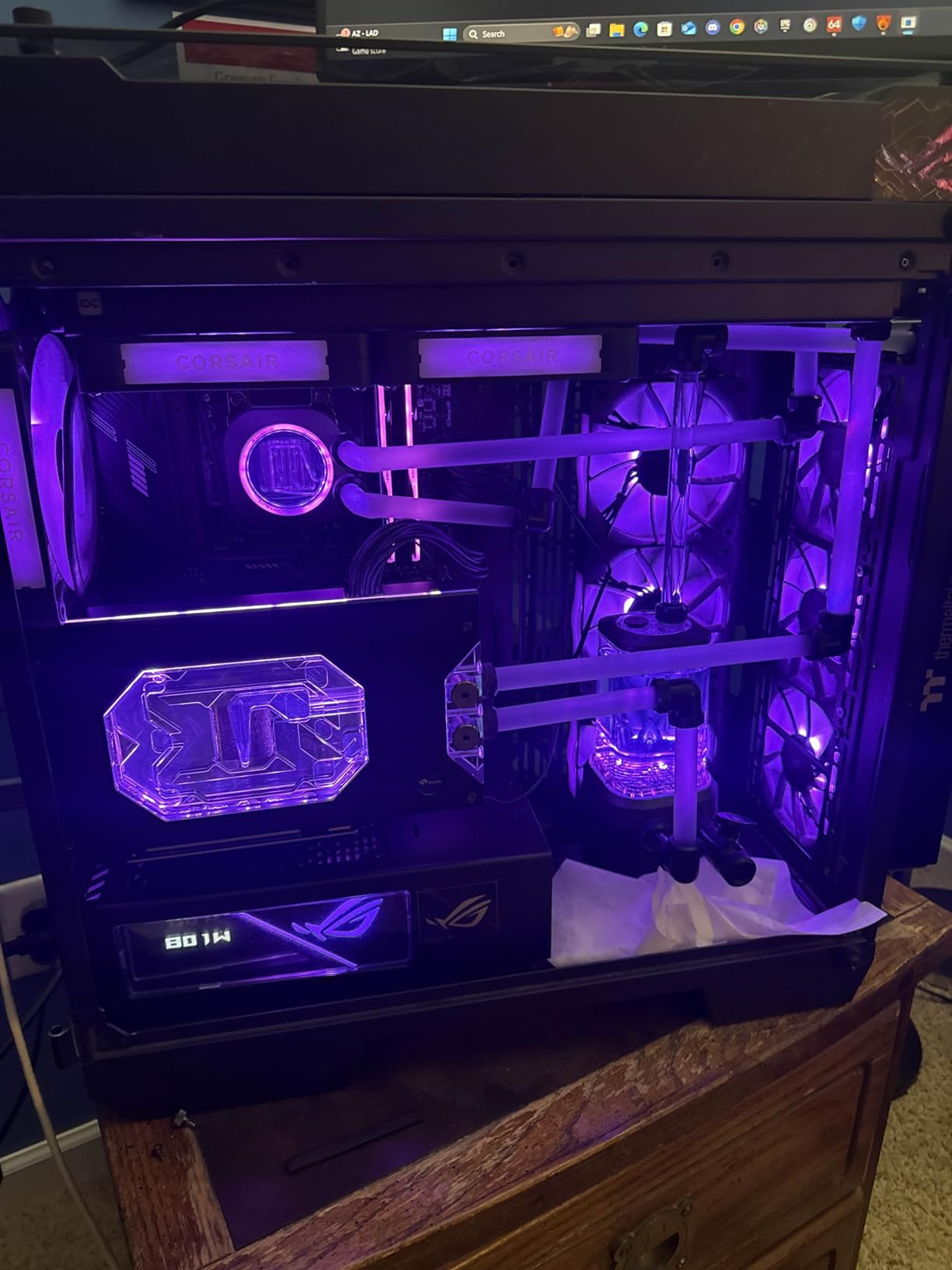 Copper GPU Water Cooling Block GPU Waterblock for MSI GeForce RTX 5090 D 32G Gaming Trio OC, for MSI GeForce RTX™ 5090 32G Vanguard SOC customer photo 2