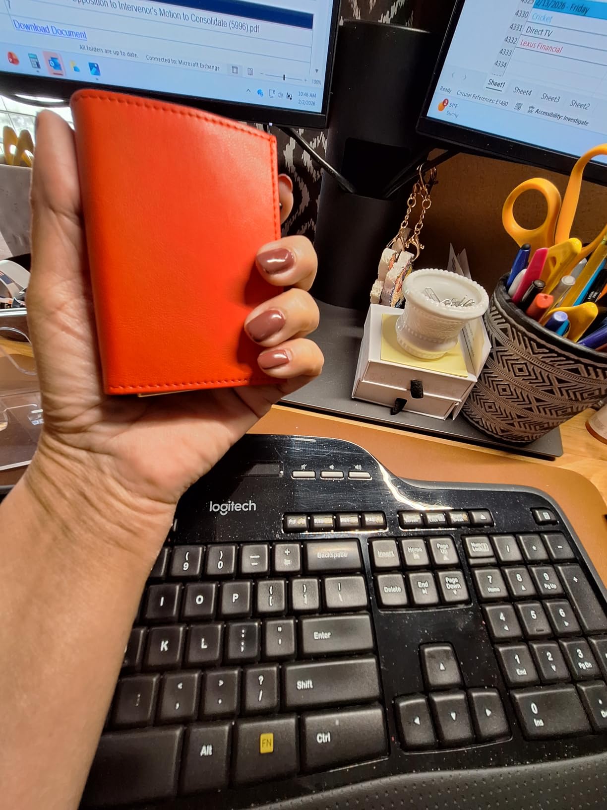 RFID Wallet for Men - Smart Pop up Card Holder - Trifold, Slim, Minimalist Wallet for Front Pocket, 9-11 Cards Capacity | ID Window | Cash Slot | Magnetic Closure customer photo 1