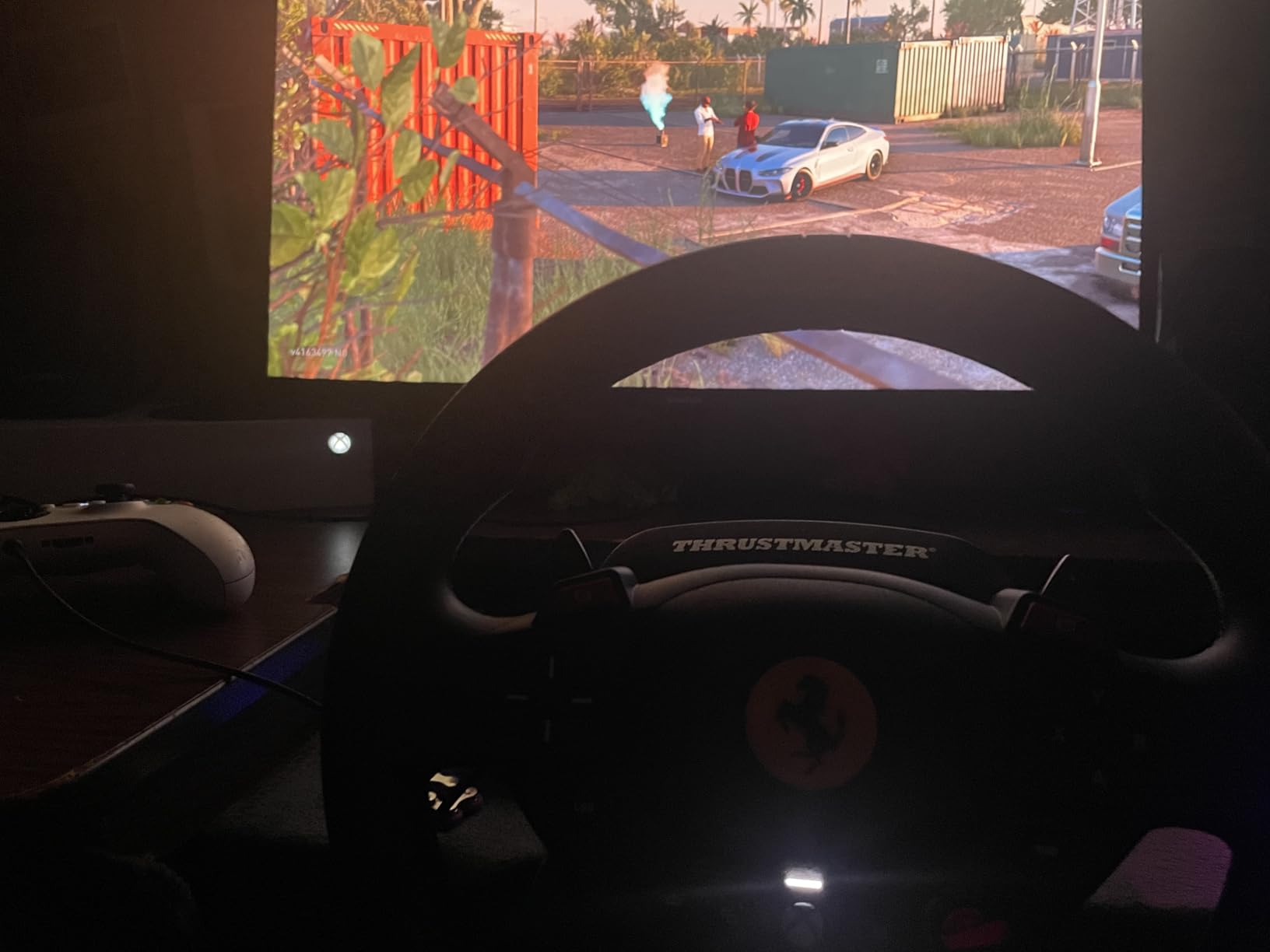 Thrustmaster T98 Racing Wheel and Pedal Set for PS5, PS4 & PC - Officially Licensed by Ferrari, Gaming Steering Wheel, Driving Wheel Set customer photo 1