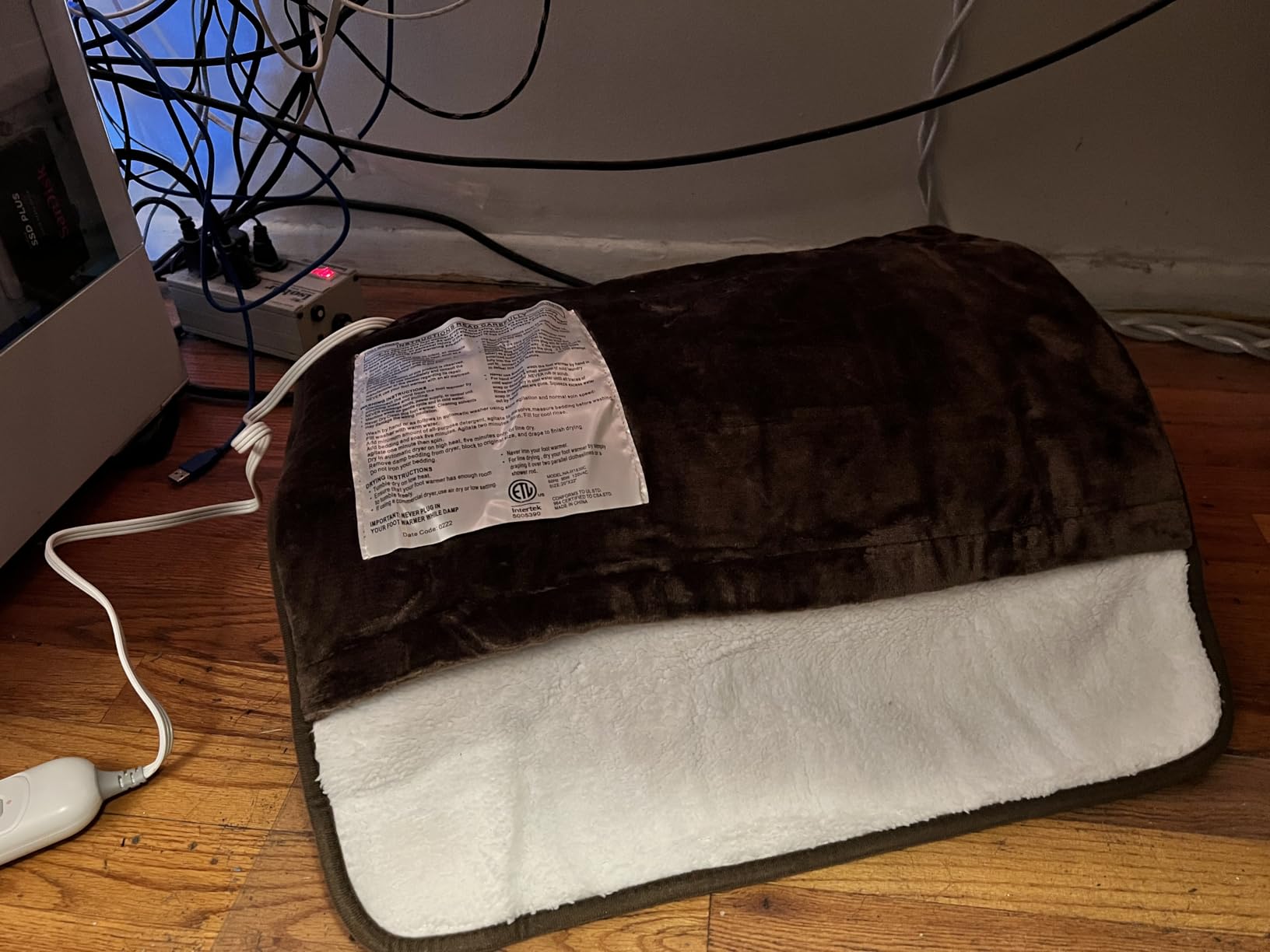 WarmMist Electric Heated Foot Warmers,22