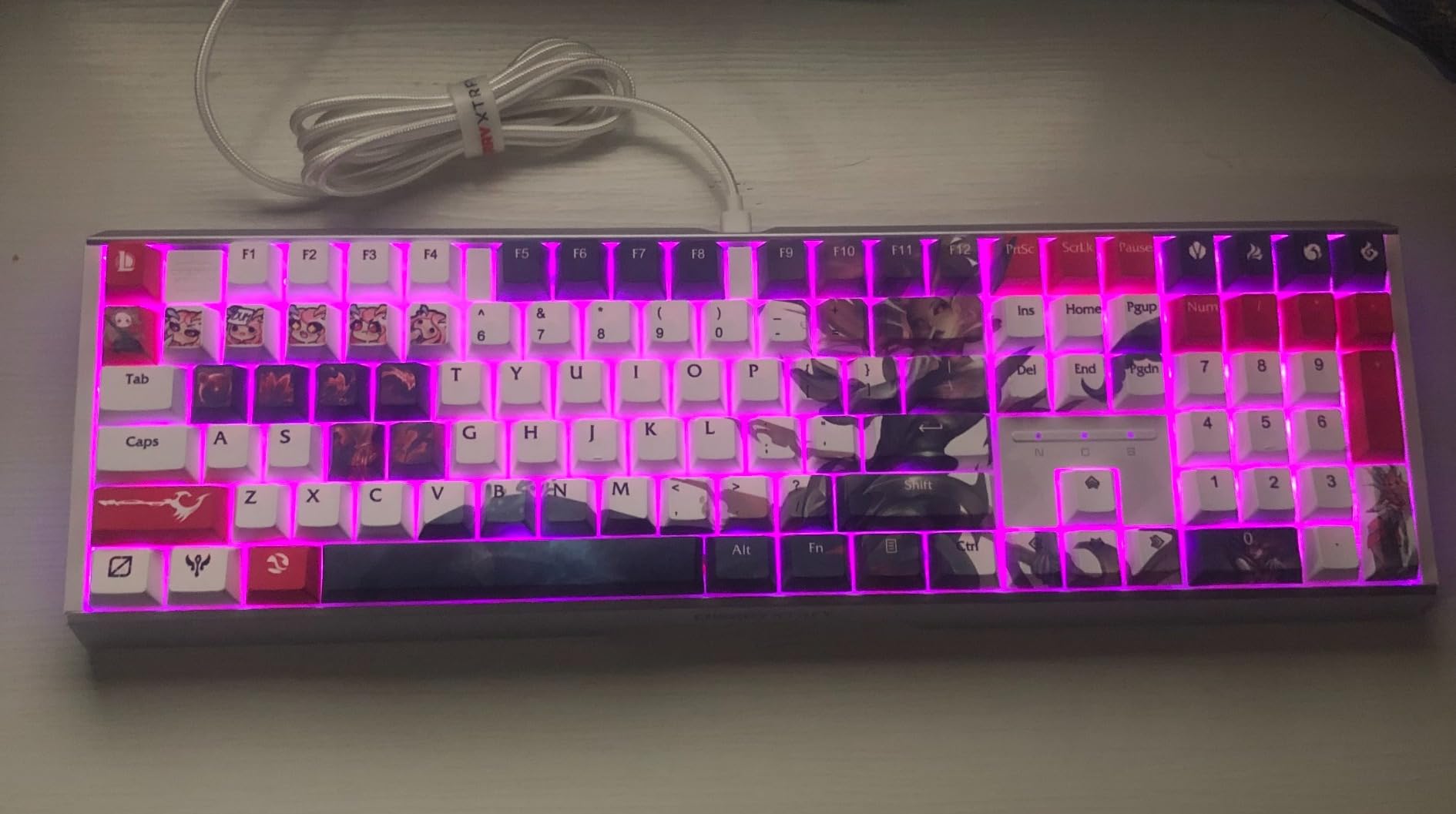 CHERRY XTRFY MX 3.1 Wired Mechanical Keyboard Aluminum Housing MX2A Silent Red Switches for Gaming and Office (Black, MX2A Silent Red) customer photo 2
