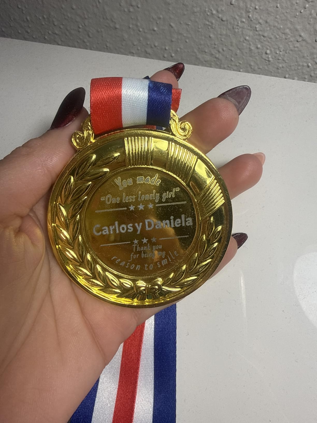 Eunigem Custom Gold Award Medals-Winner Medals Gold Prizes for Sports,Competitions,Party, Graduation, Olympic Style, Award Medals,Perfect for Competitions, Coworkers,Coaches,Students Bulk customer photo 1