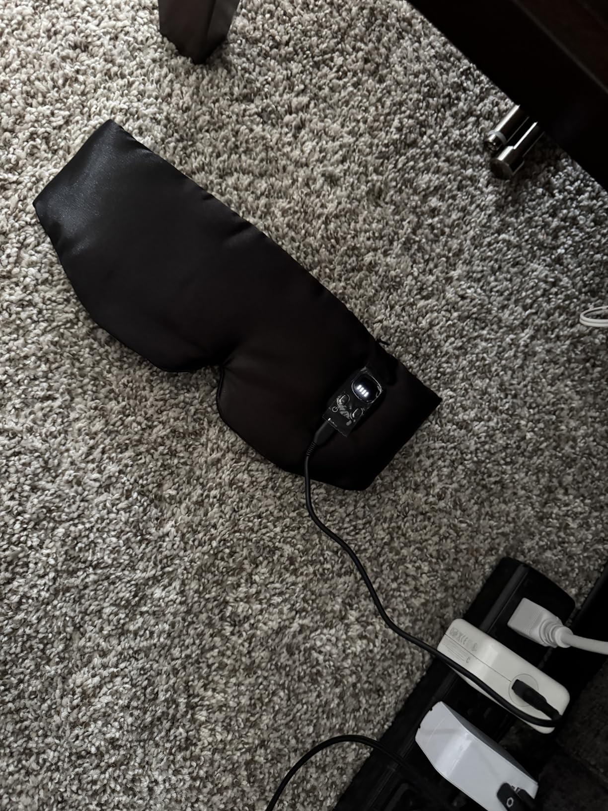 Anydance Heated Eye Mask - Cordless Eye Mask for Dry Eyes, Eye Relief, Improved Sleep, Timed Shutdown, 4 Temperature, Washable Eye Heating Pad for Travel, Removable for Cleaning - Black customer photo 2