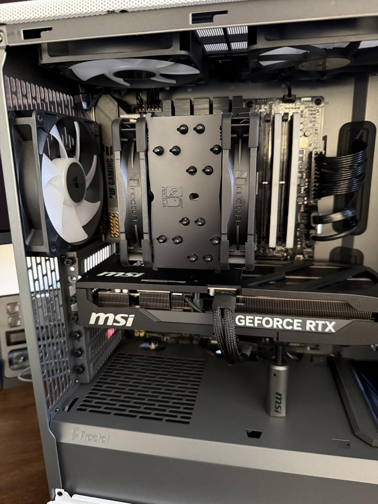 ASUS TUF Gaming B650E-PLUS WiFi AMD B650 ATX Motherboard, 12+2+1 80A DrMOS Power Stages, DDR5, PCIe 5.0 Ready, 3X M.2, Wi-Fi 6E, 2.5Gb LAN, DisplayPort, HDMI, USB Type-C, BIOS Flashback, Aura Sync customer photo 1