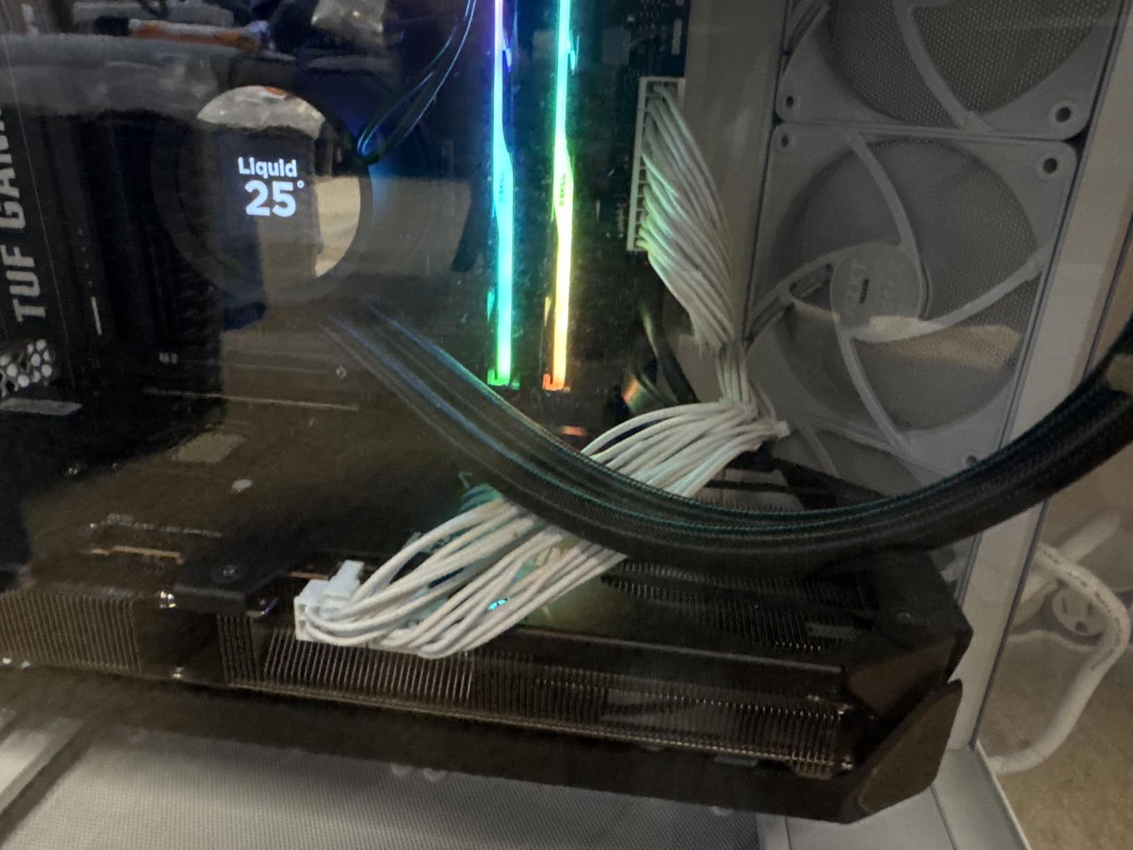 SAMA P1200 1200W Platinum Power Supply - Fully Modular ATX 3.1 PSU - PCIe 5.1 & 12V-2x6 Ready - 80 Plus Platinum Certified - Ultra Quiet 140mm FDB Fan Components - Black customer photo 2