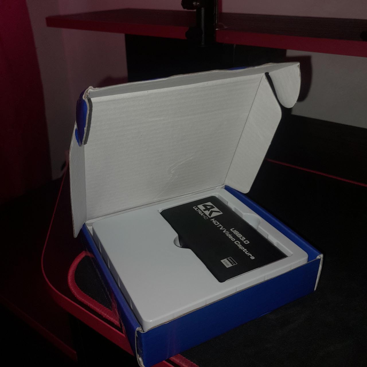 4K Capture Card Game Capture Card 1080P 60FPS for Streaming Capturadora De Video for Game Recording Live Streaming Broadcasting Supports Microphone Input and 3.5MM Headphone Output customer photo 2