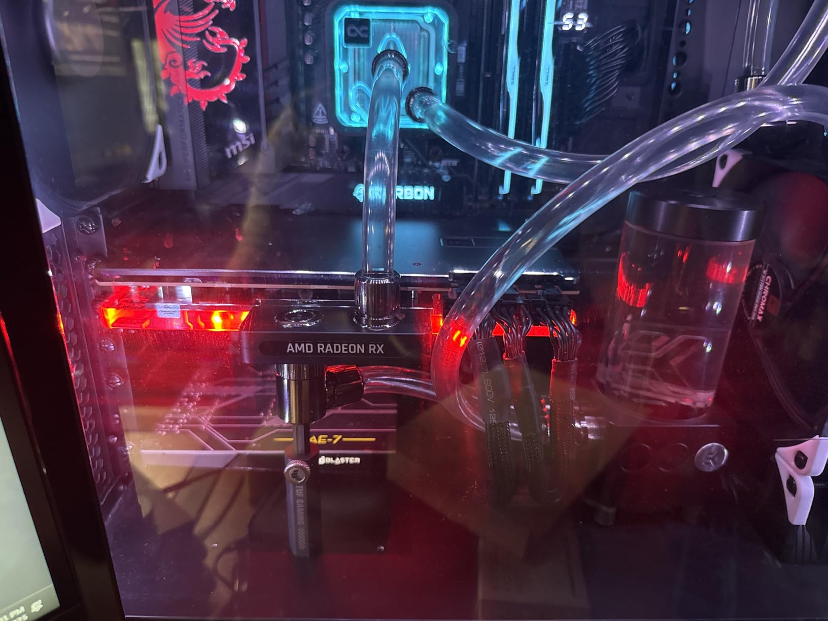 Alphacool Core RX 9070 XT TUF + Prime GPU Water Block with Backplate customer photo 2