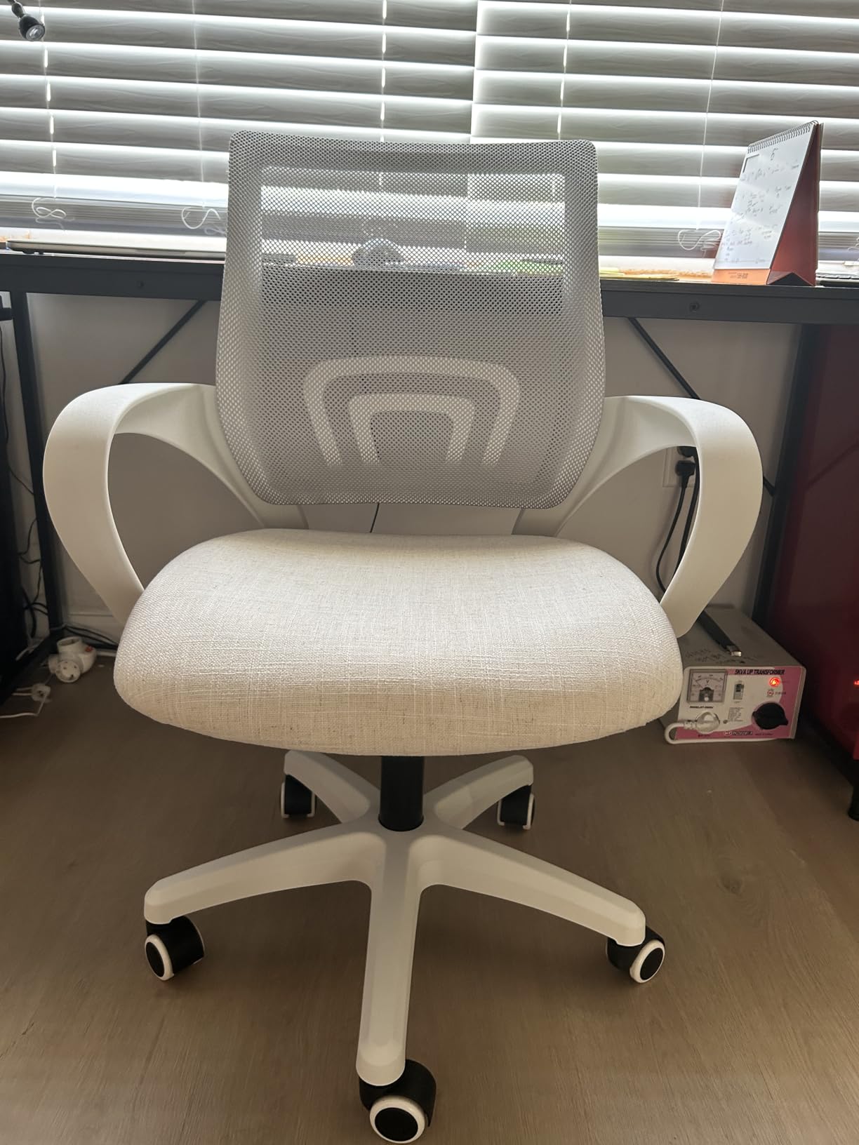 ETONEX Office Chair with Ergonomic Mid Back Cushion Lumbar Support Adjustable Swivel Rolling Computer Gaming Desk Chair Comfy Mesh Seat Wheels Home Executive Use (2 Pack, Black) customer photo 1