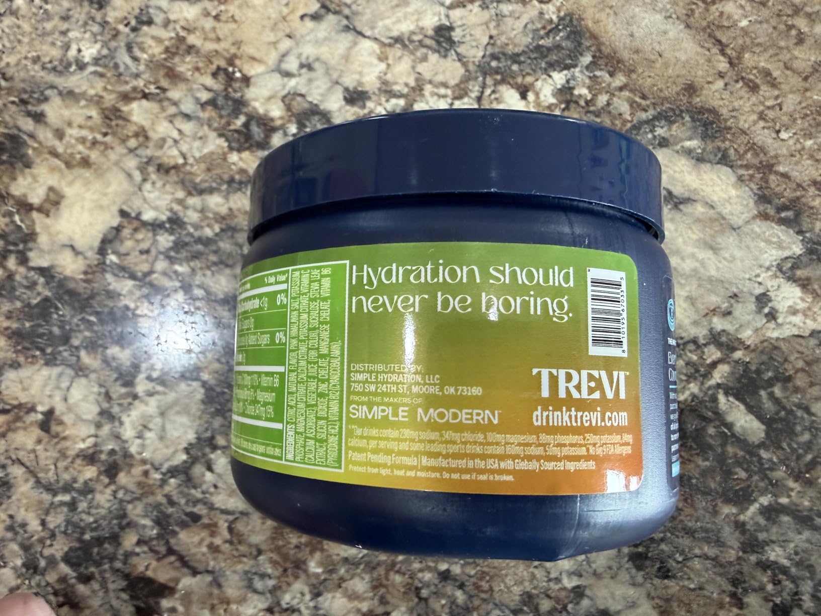TREVI Sugar Free Electrolytes - Drink Mix Hydration Powder Packets - 28 Count - Favorites Variety Pack - Cherry Lime, Strawberry Kiwi, Berry Lemonade, Arctic Frost customer photo 1