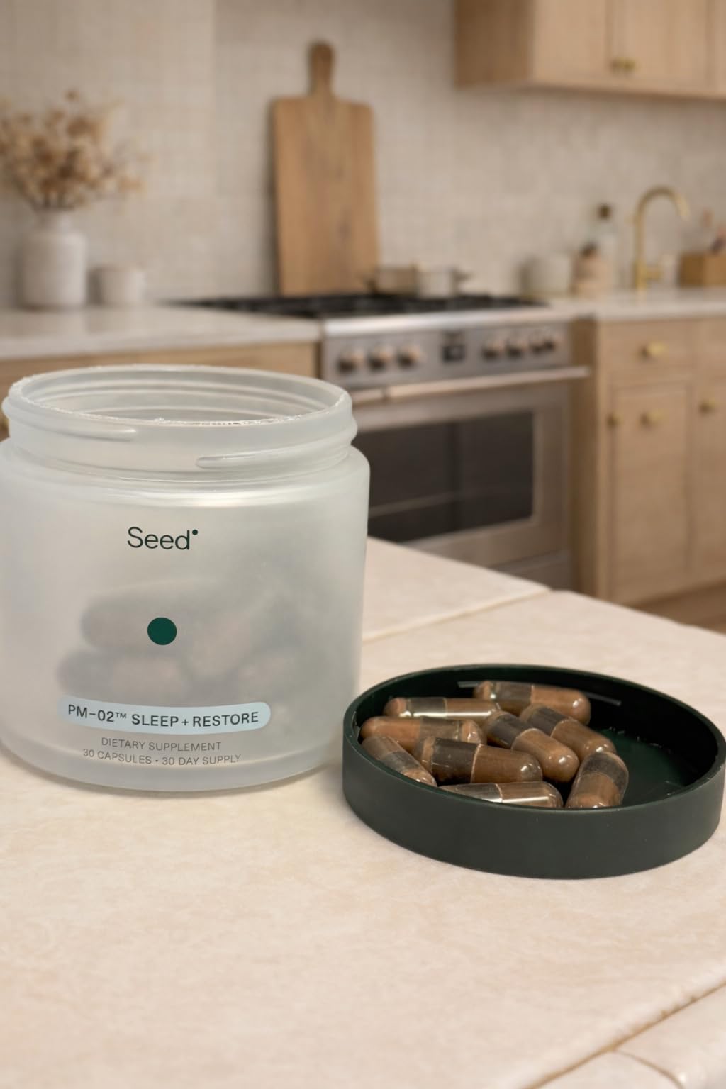 Seed AM-02 Energy + Focus - Daily Nootropic Supplement for Women & Men - Fast-Acting & Sustained Energy for Up to 6 Hours - Caffeine-Free Vegan & Shelf-Stable - 30 Capsules (30-Day Supply) customer photo 1