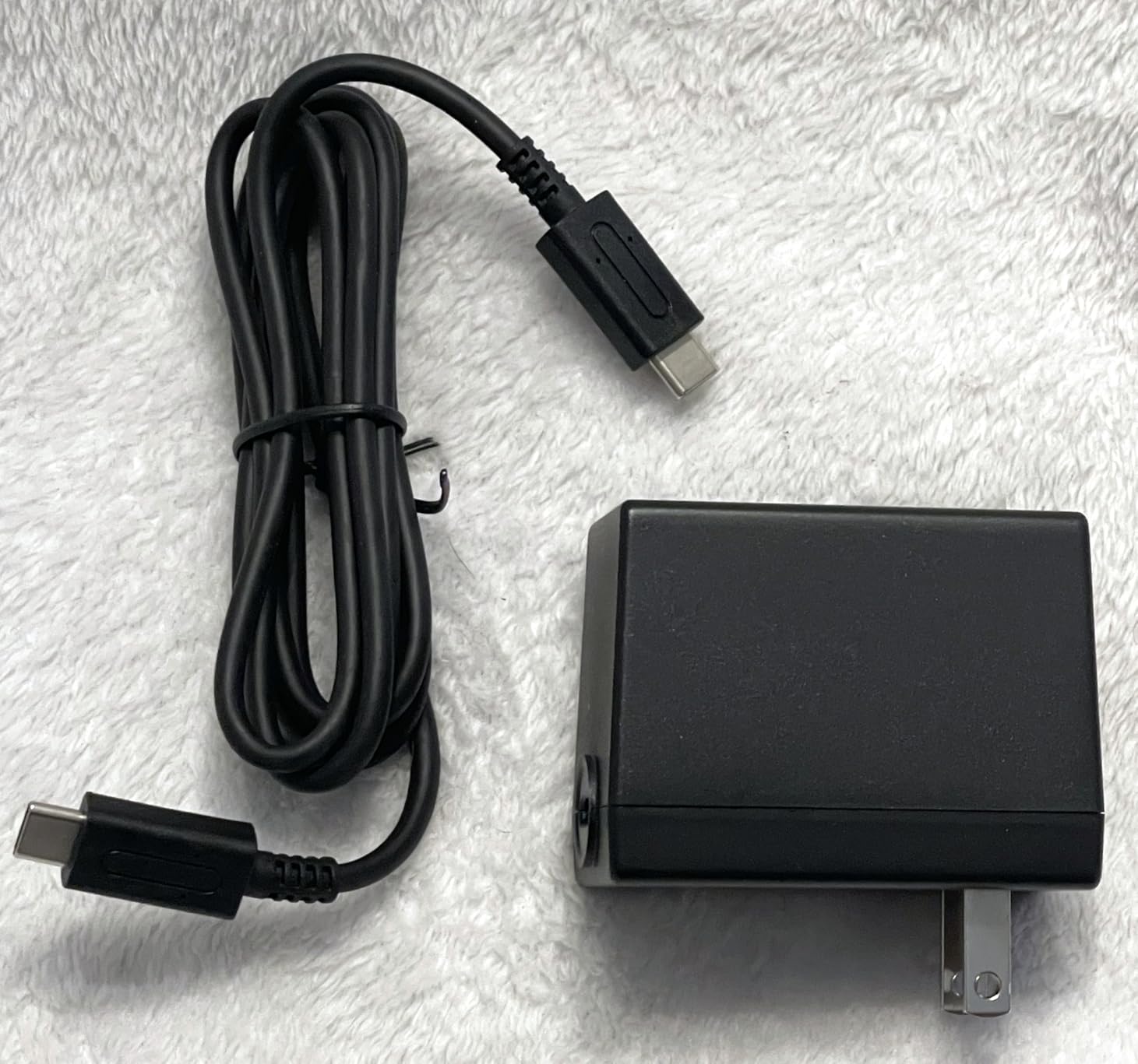 Charger for Nintendo Switch, 45W AC Adapter Fast Charging with 5ft Detachable USB C Cable, Compatible with Switch/OLED/Lite, Steam Deck, Support TV Mode customer photo 1
