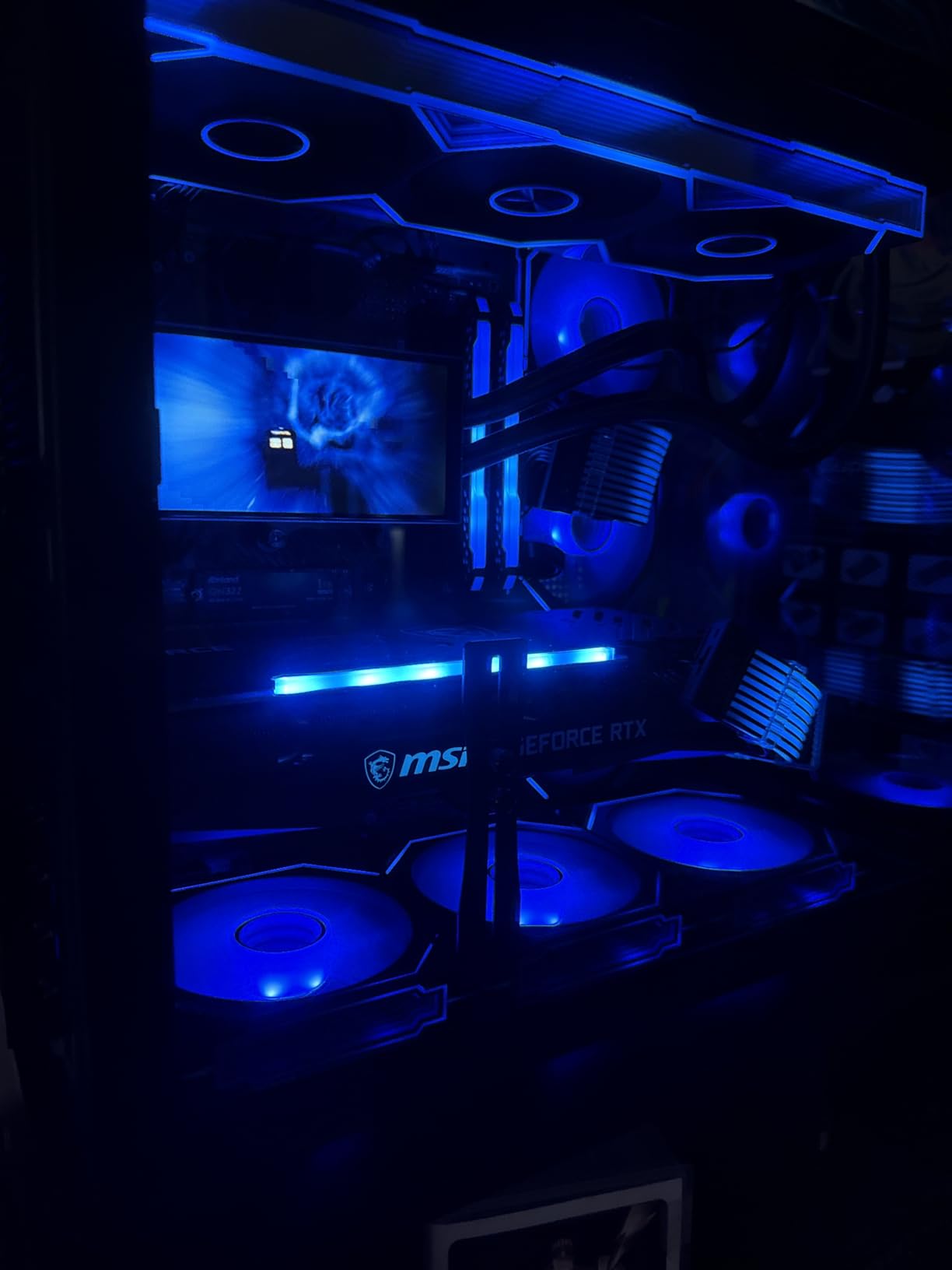 OwlTree GPU Support Bracket Graphics Card Stand Holder GPU Sag Bracket Supprt Fans 12cm and 14cm Fans (0.24 to 4.92 inch) customer photo 1