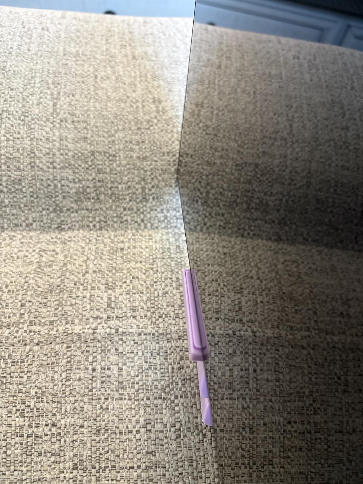 Airplane Tablet Holder Mount, 360 Degree Rotating Hands-Free Travel Stand, Universal Adjustable Clamp for Flying, Compatible with iPad/Galaxy Tab (Only Fits 7-12