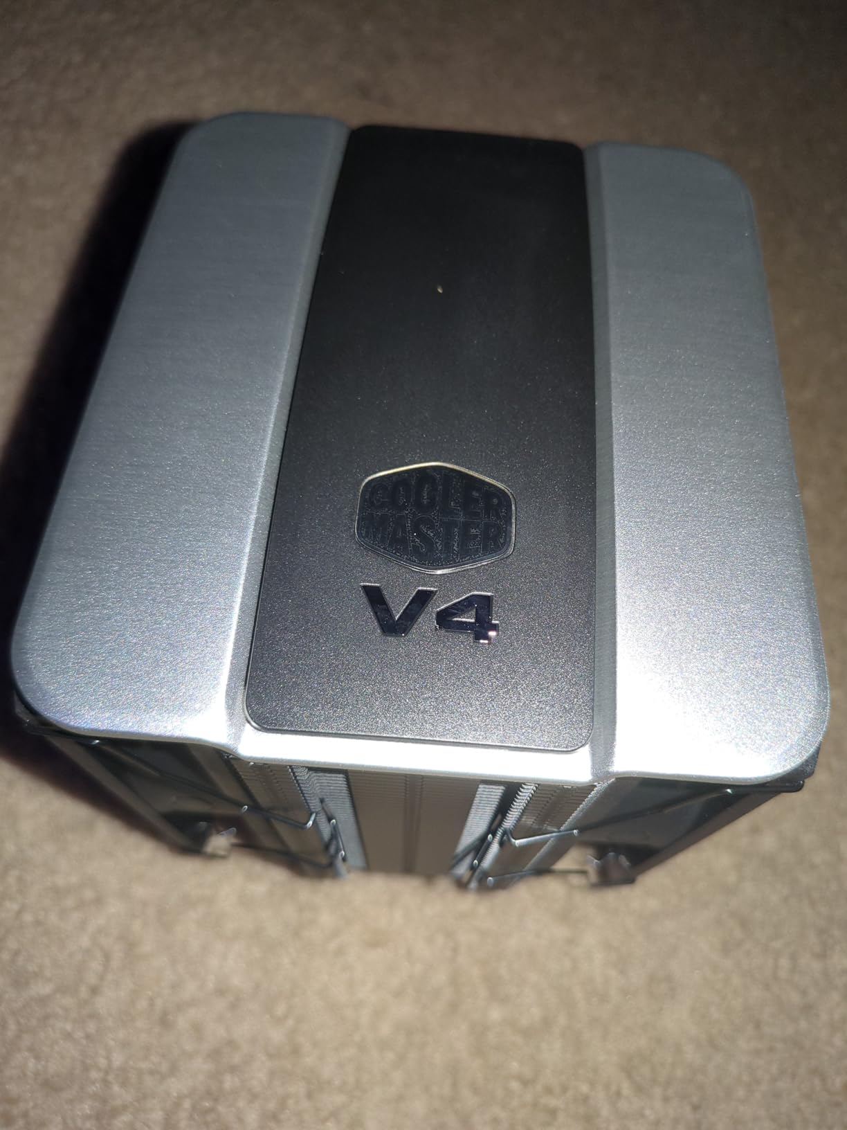 Cooler Master V4 Alpha 3DHP CPU Air Cooler - Patented 3D Heat Pipe Technology, Dual 120mm PWM High Airflow Fans, Quiet Cooling & Easy Installation, AMD AM5/AM4 & Intel LGA 1851/1700, Black customer photo 2