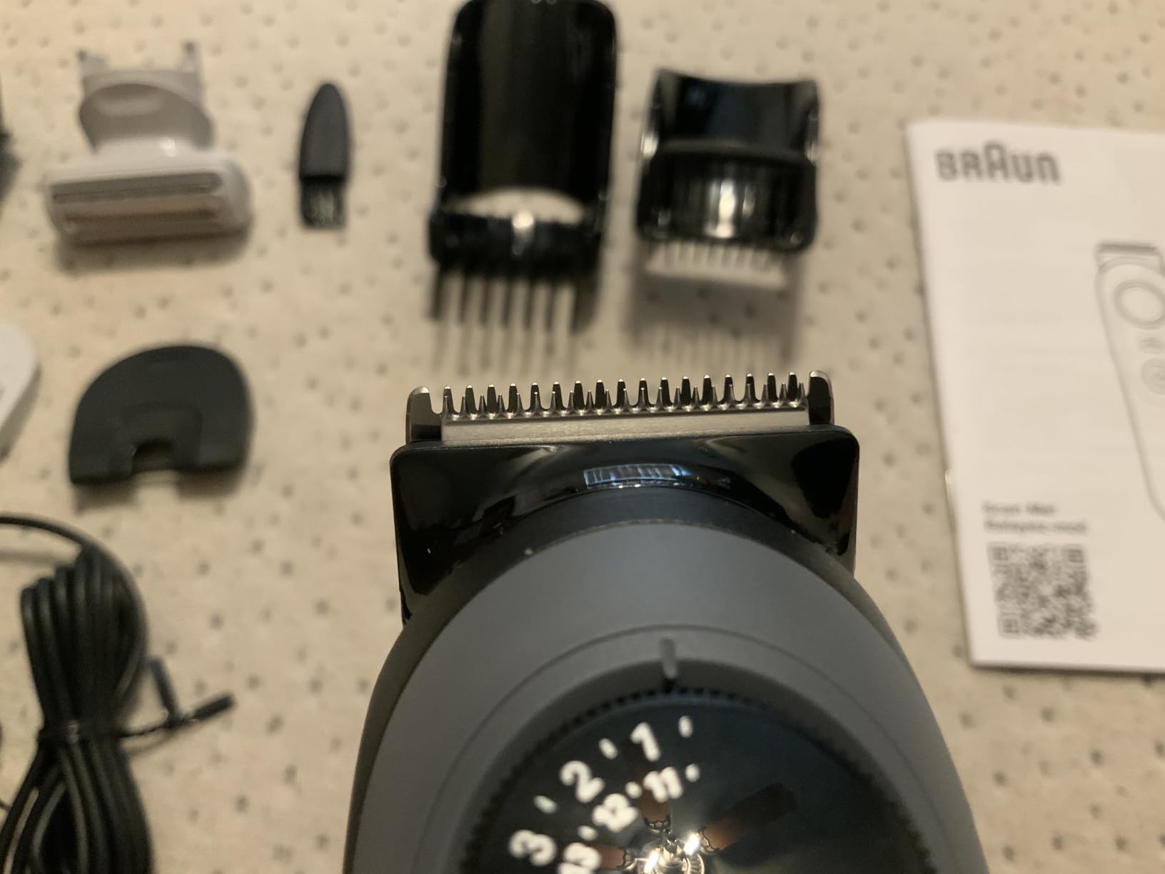 Braun Series 5 All-in-One Beard & Body Grooming Kit for Men, Cordless Trimmer, Hair Clippers & Shaver for Face, Hair & Body with Smooth Shave Head, AIO 5510 customer photo 2