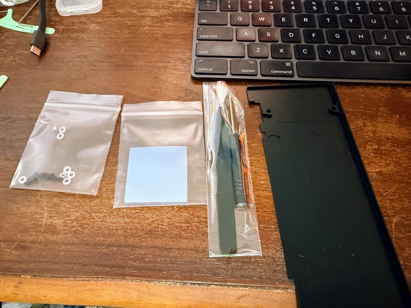 Aluminum GPU Backplate for ASUS GeForce RTX 5060 OC Low-Profile 8G - Custom Metal Rear Cover with Cooling & PCB Protection, DIY Installation Kit Included customer photo 1