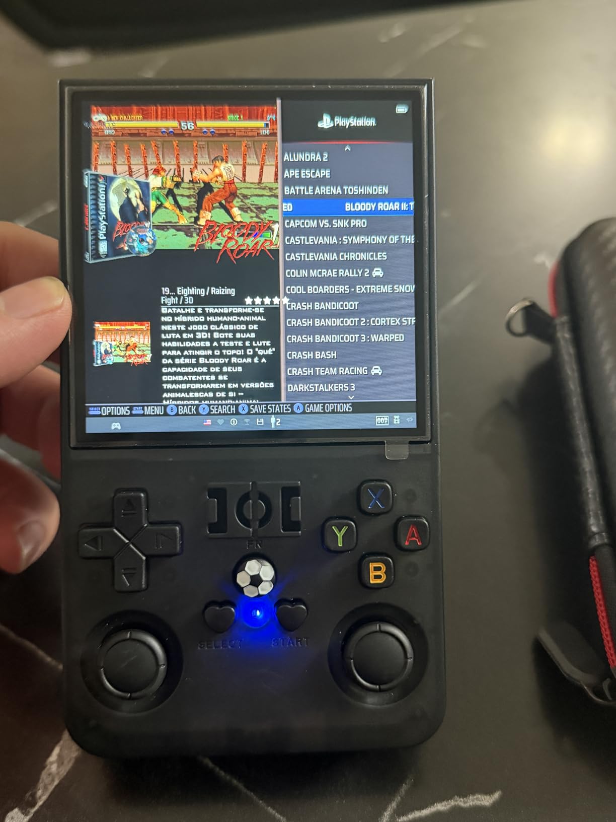 R36MAX Retro Handheld Game Console, 4.0 Inch IPS HD Screen Portable Retro Gaming Console, 1.5GHz CPU Support 30+ Emulator Console Video Game Console, 4000mAh Battery (64GB Black) customer photo 1