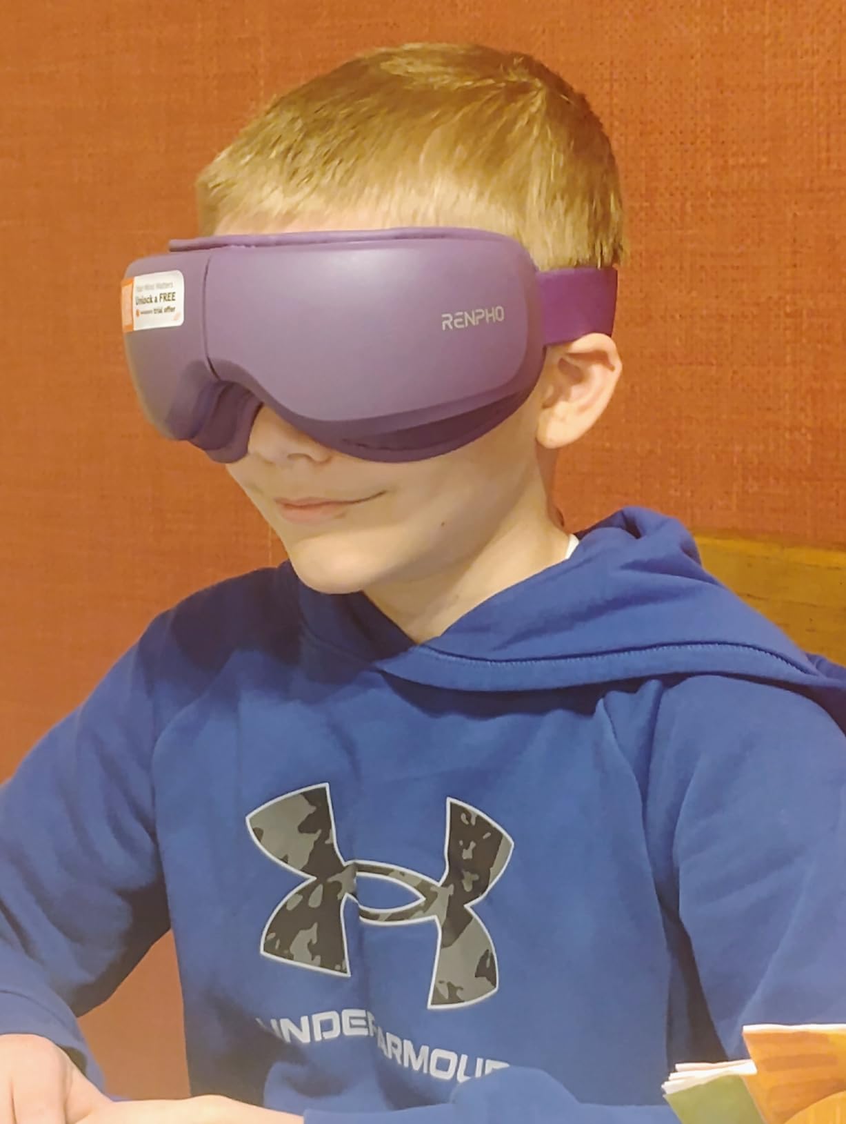 RENPHO & Headspace Eye Massager with Heat, FSA Eligible HSA, Mothers Day Birthday Gifts for Women Her, Ultra-Quiet Eye Massager with Meditation Music, Lightweight Migraine Relief Eye Mask Eyeris Zen customer photo 2