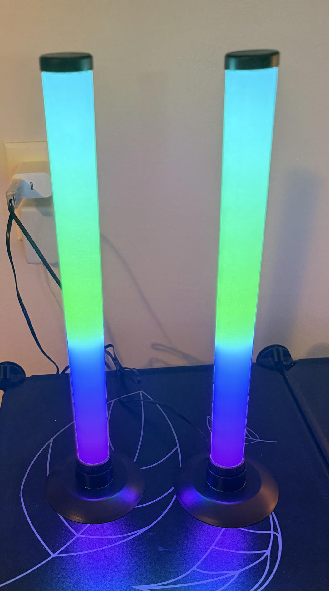 Led Light Bar with Music SynC Color Changing, Led Bar with App & Remote Control, RGB+IC & W Smart RGB Light Bar, USB Powered Led Lights, Dynamic PC Room Monitor Backlight Gaming Accessories customer photo 1