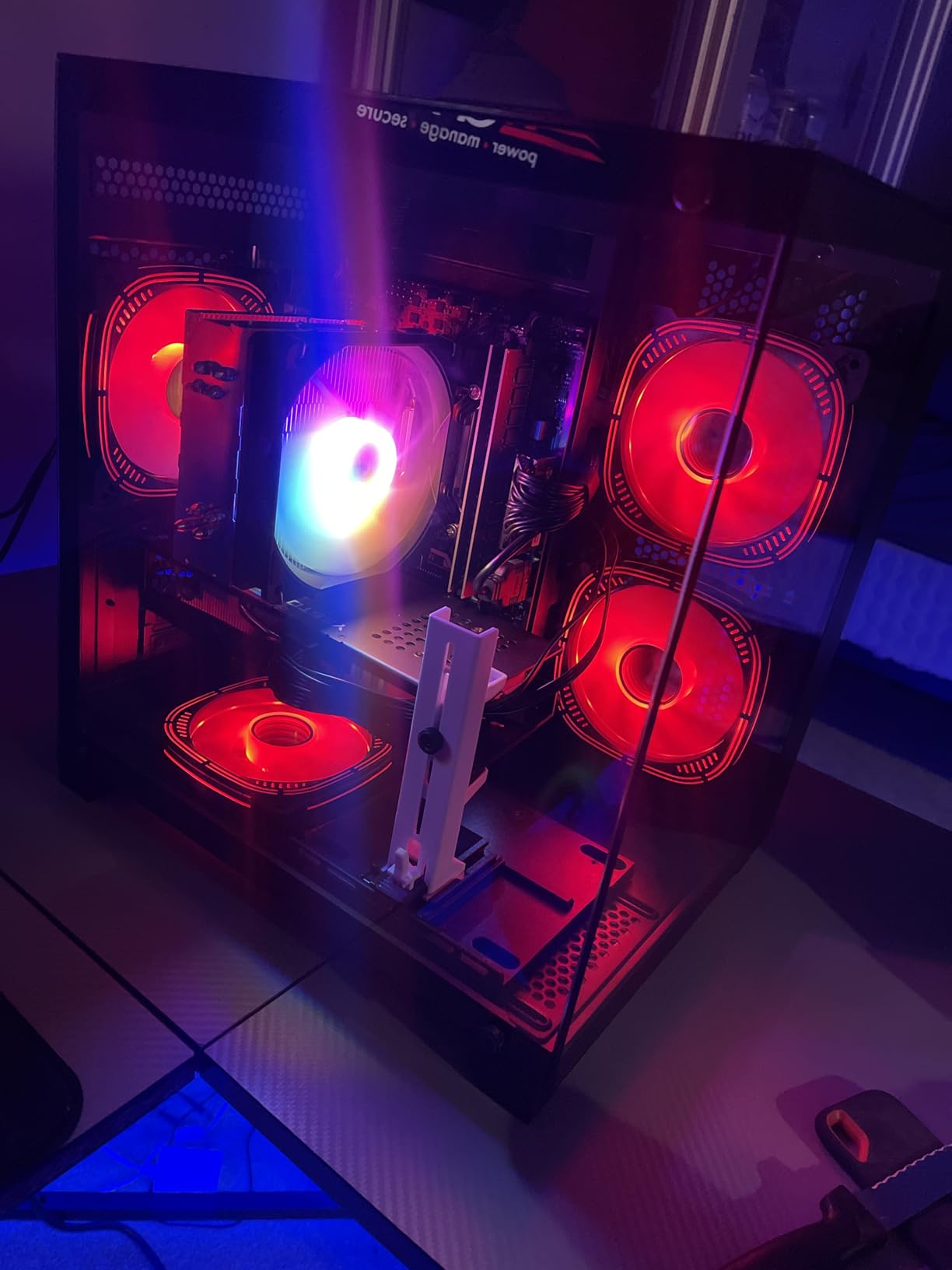 LXZ Gaming PC Ryzen 5 5500, GeForce RTX 3050 8GB, 16GB DDR4 RAM, 512GB NVME 3.0 SSD, White Prebuilt Desktop Computer for Gaming & Productivity customer photo 2