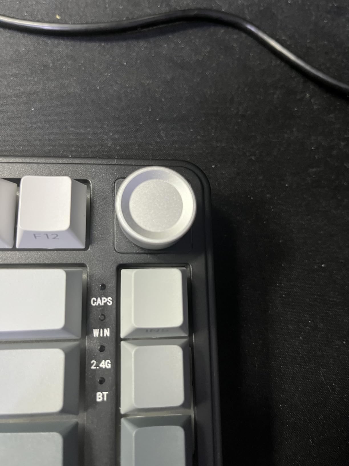 AOC GK330 Gaming Keyboard, Hot Swappable Wireless Mechanical Keyboard Support BT/2.4GHz/USB-C, RGB Backlit, Pre-lubed Reaper Switches, Anti-ghosting, 75% Gasket Custom Keyboard with Five-Layer Padding customer photo 1