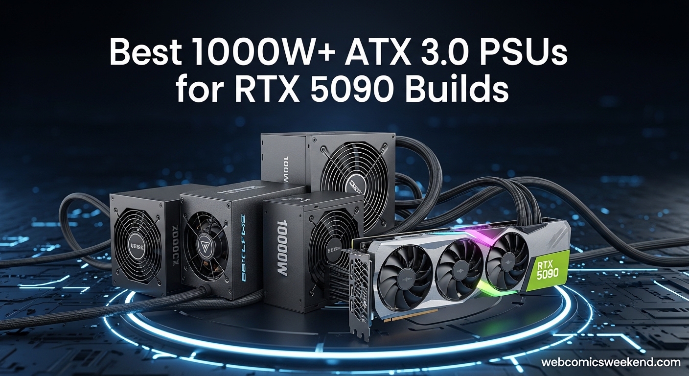 Best 1000W+ ATX 3.0 PSUs for RTX 5090 Builds