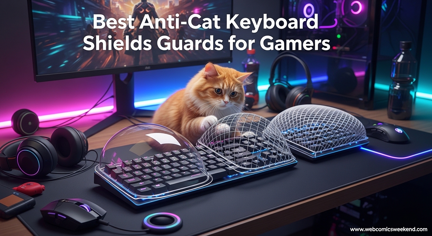 Best Anti-Cat Keyboard Shields and Guards for Gamers