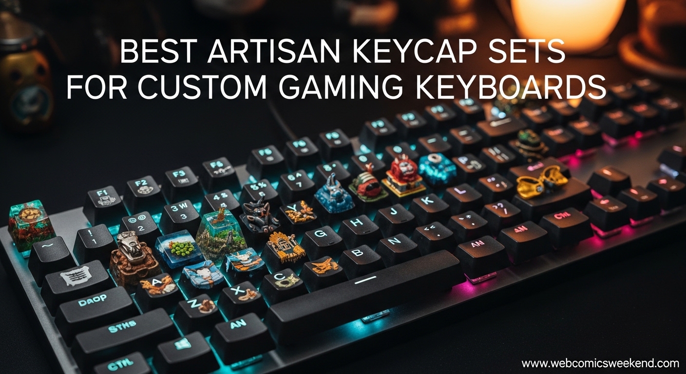 Best Artisan Keycap Sets for Custom Gaming Keyboards
