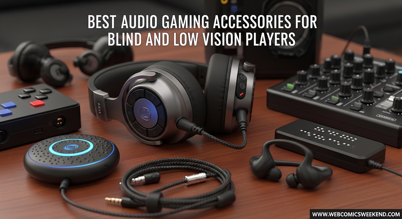 Best Audio Gaming Accessories for Blind and Low Vision Players